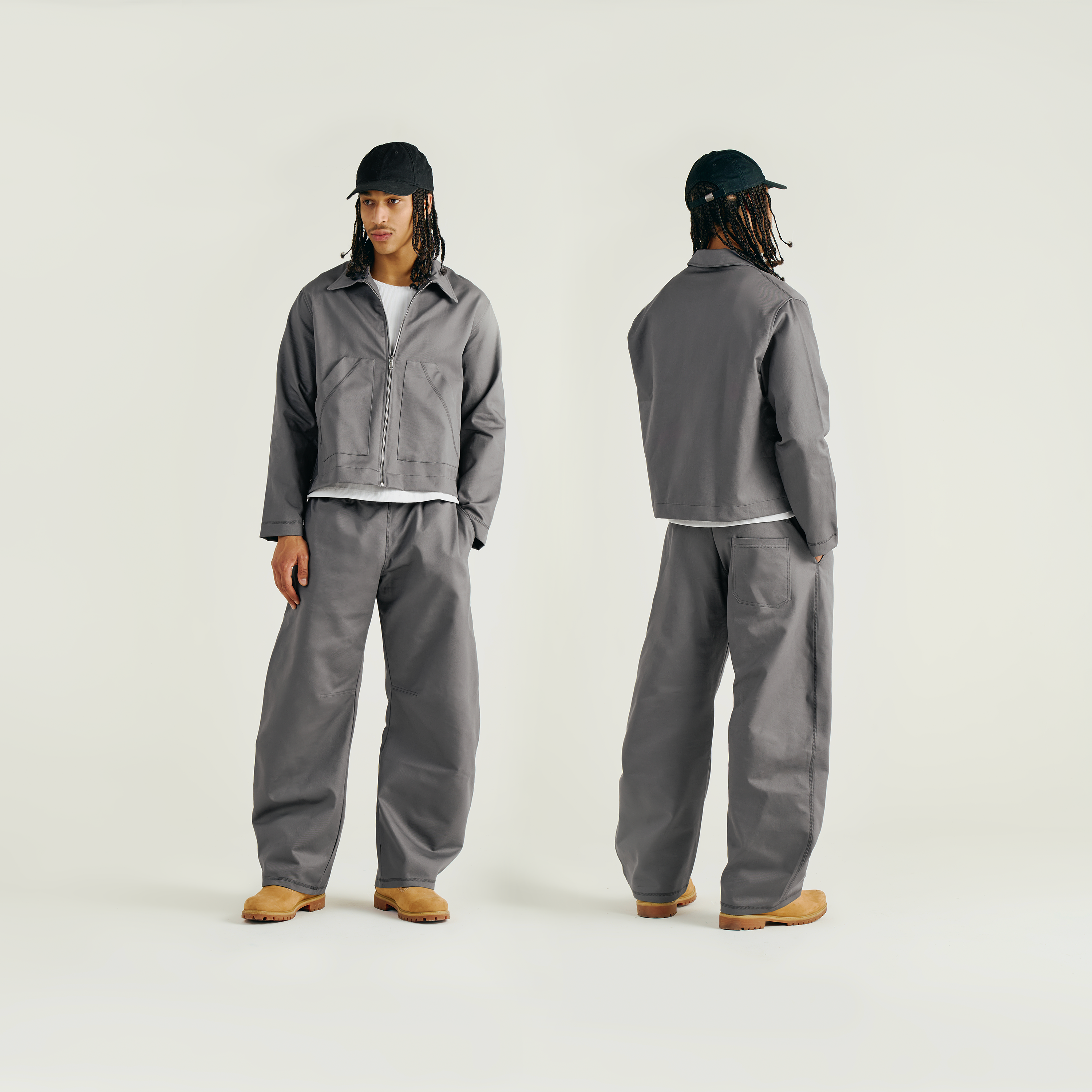 Lead Grey Arch Pants