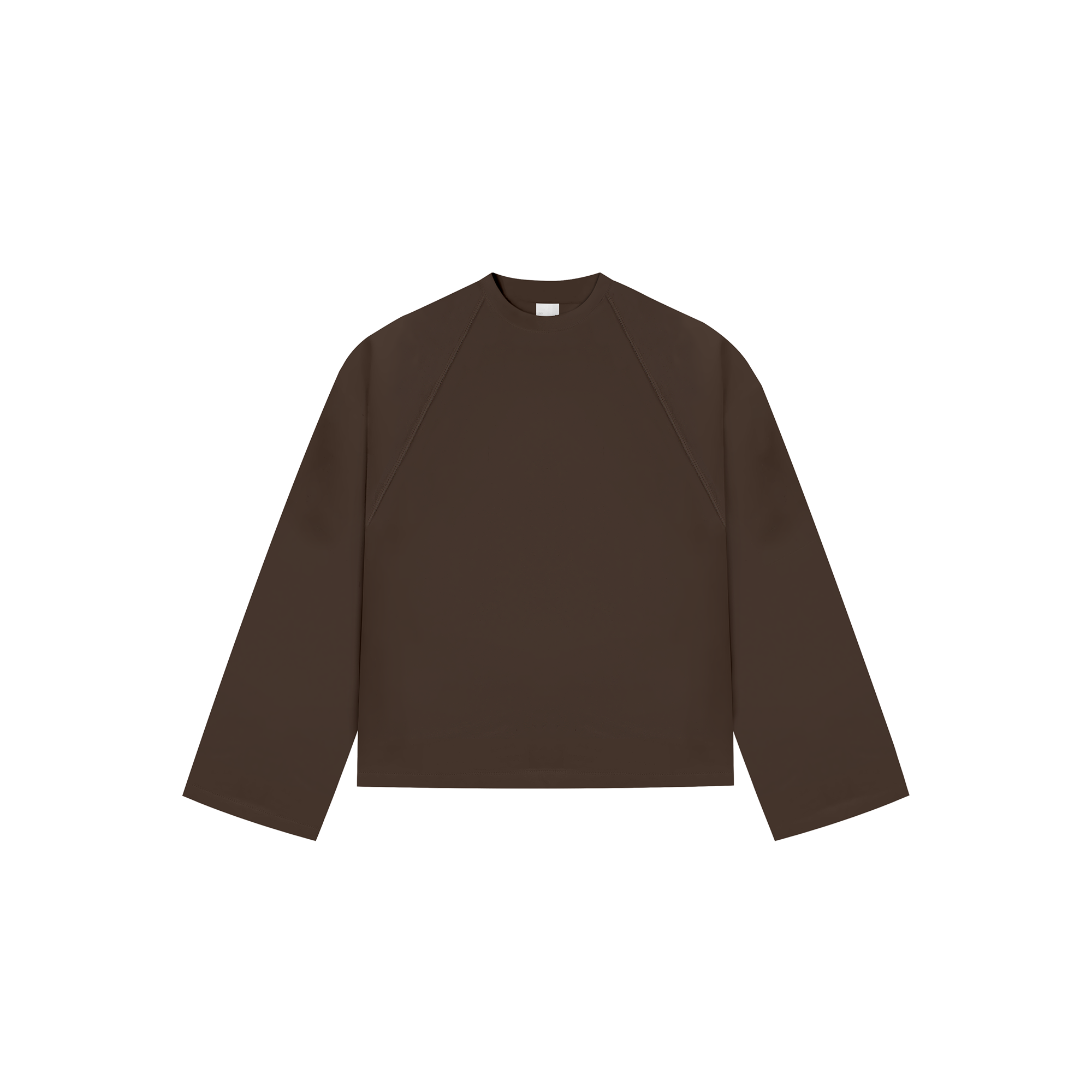 Everyday Mocha Brown Longsleeve Tee