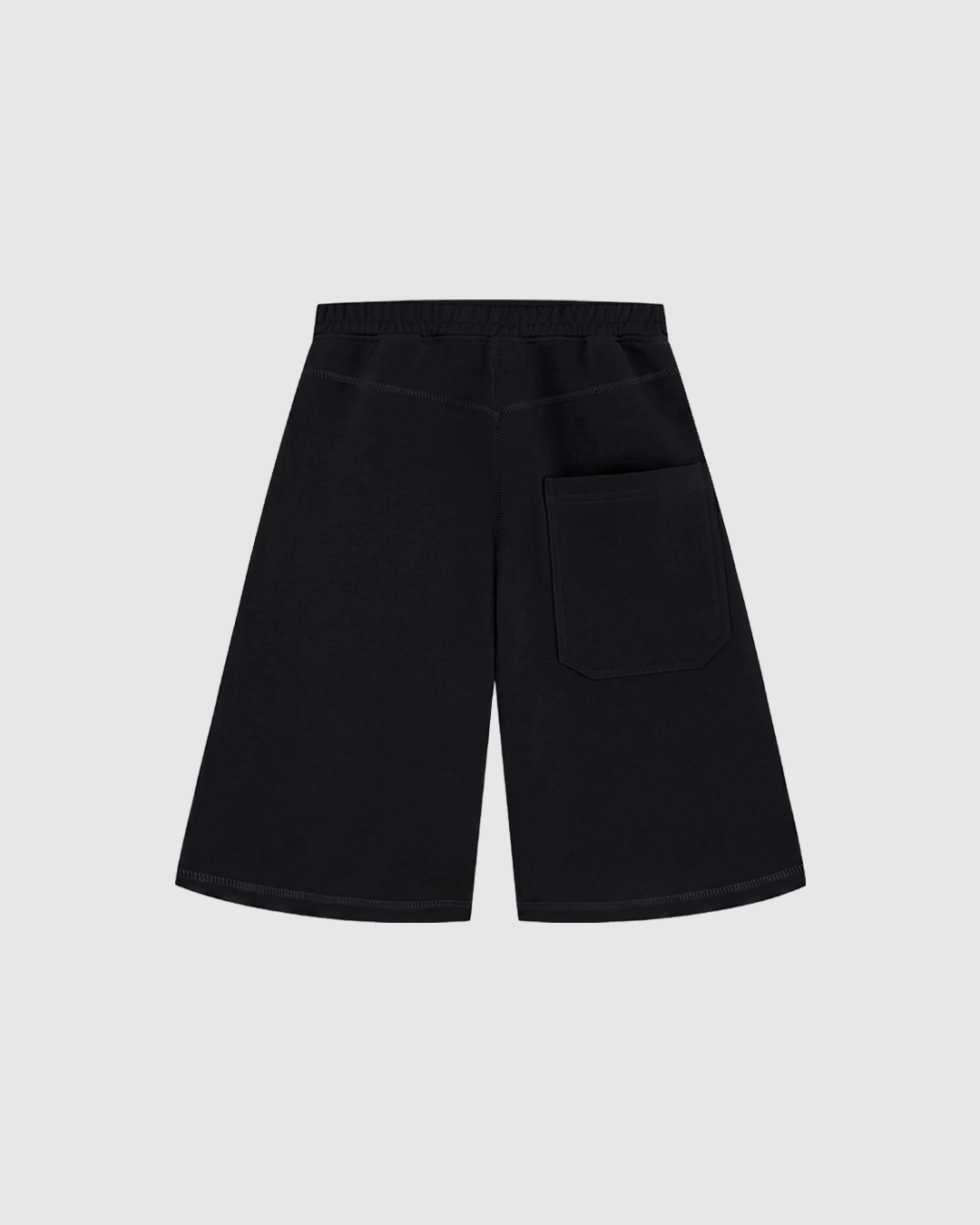 Jet Black Everyday Sweat Jorts