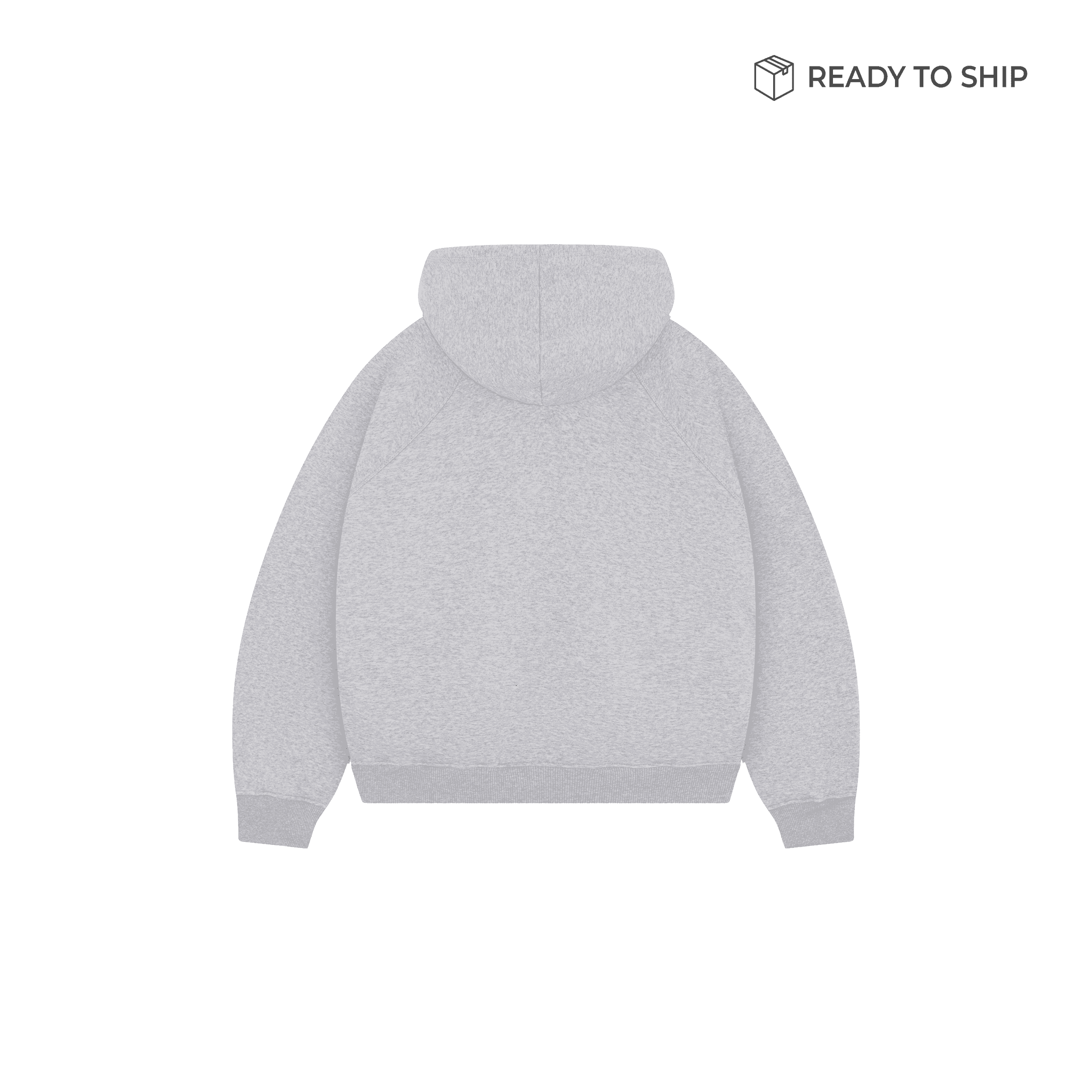 Premium 500gsm Gym Grey Hoodie