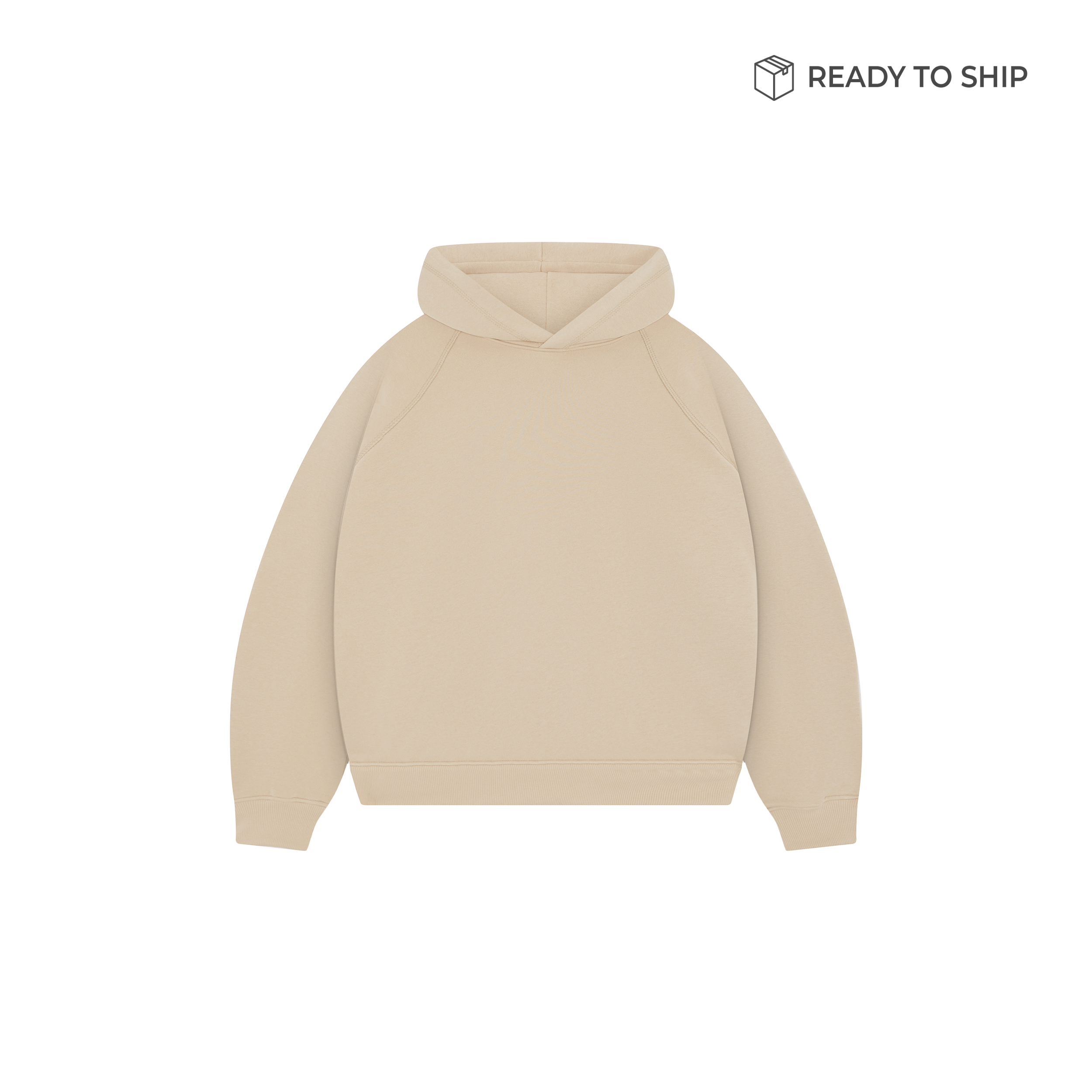 Premium 500gsm Soft Sand Hoodie