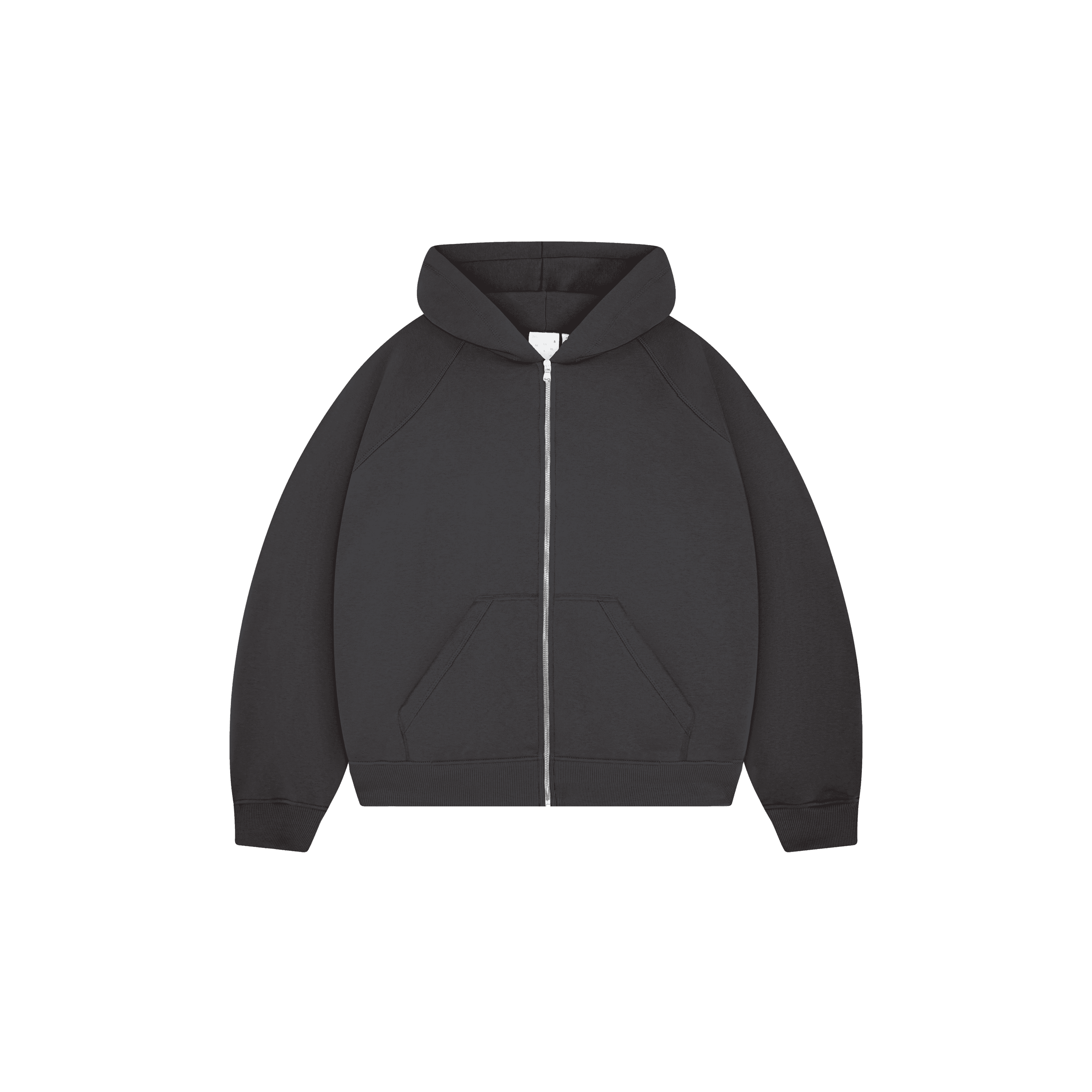 Everyday Anthracite Zip Hoodie