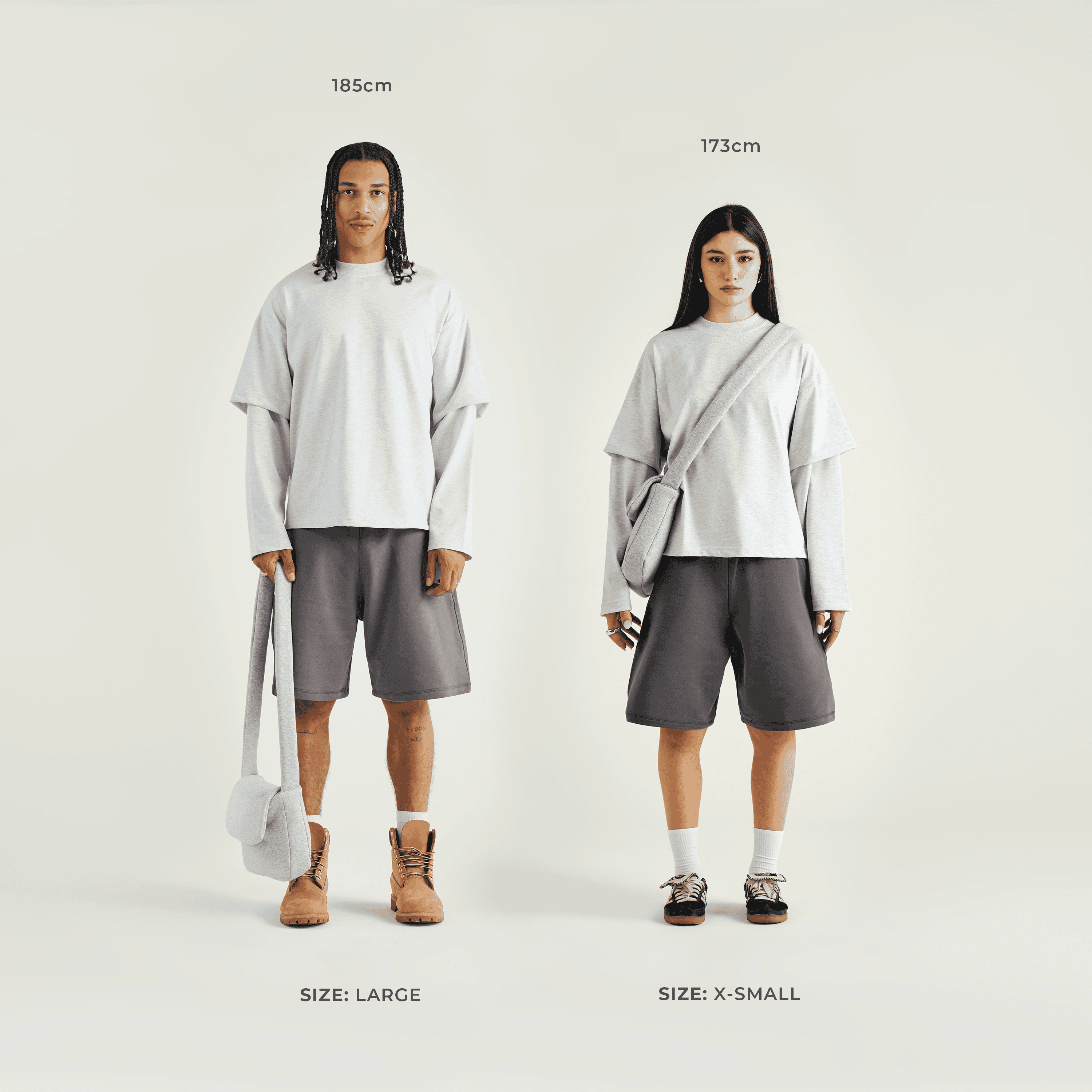 Everyday Jet Black Double-Sleeve Tee