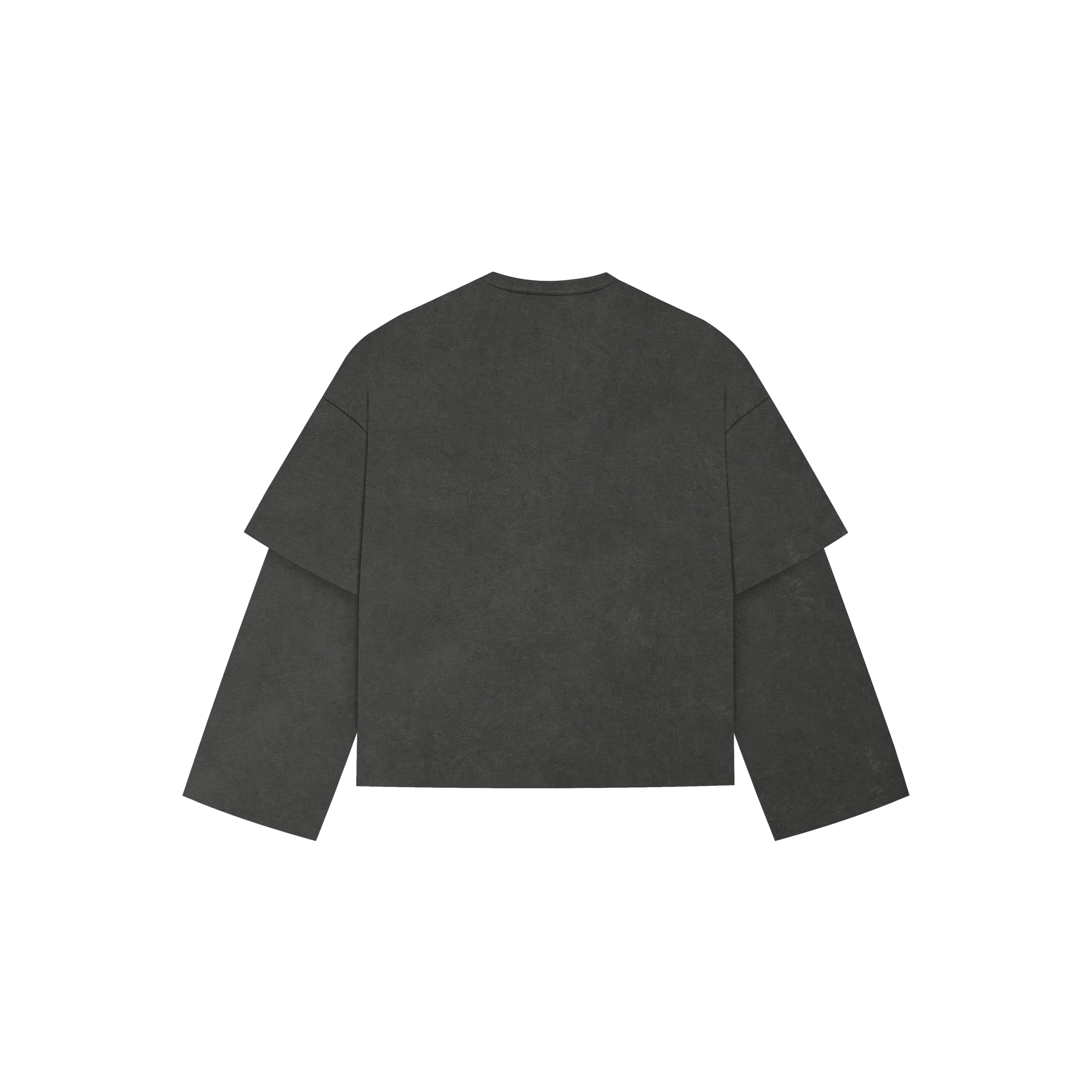 Stone Wash Double-Sleeve Tee