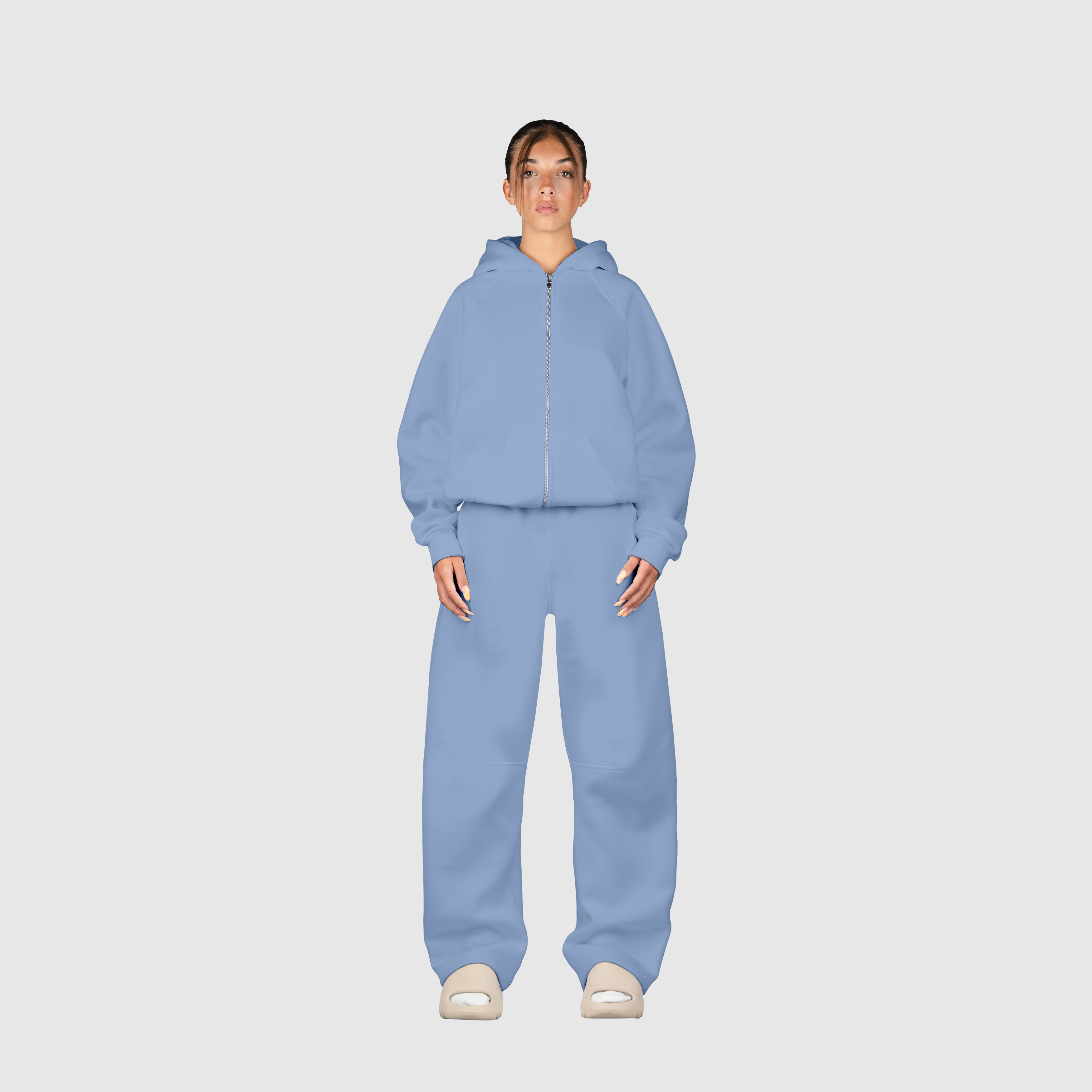 EVERYDAY CLOUDY BLUE SWEATPANTS-Sweatpant-Lomalab-Lomalab