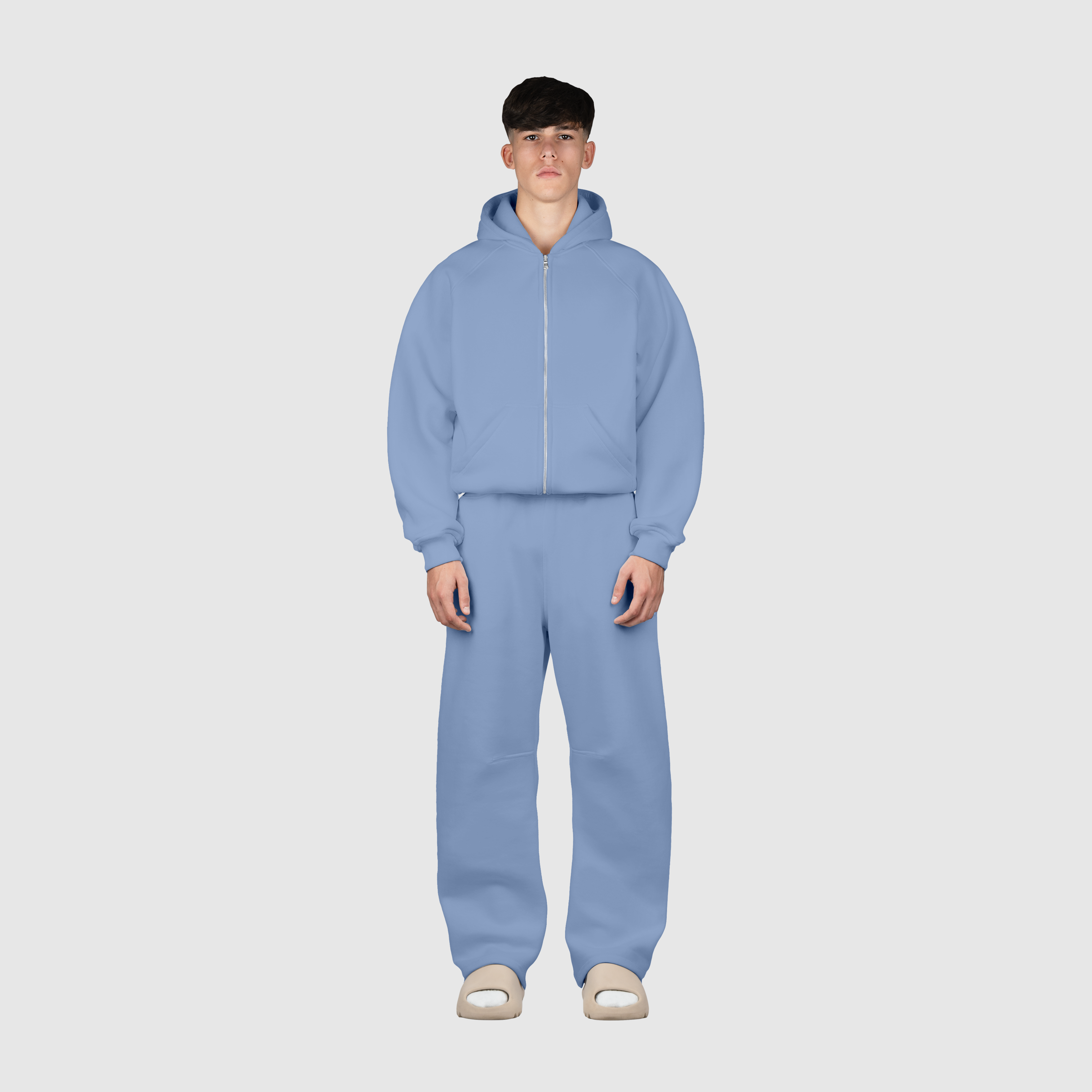 EVERYDAY CLOUDY BLUE SWEATPANTS-Sweatpant-Lomalab-Lomalab