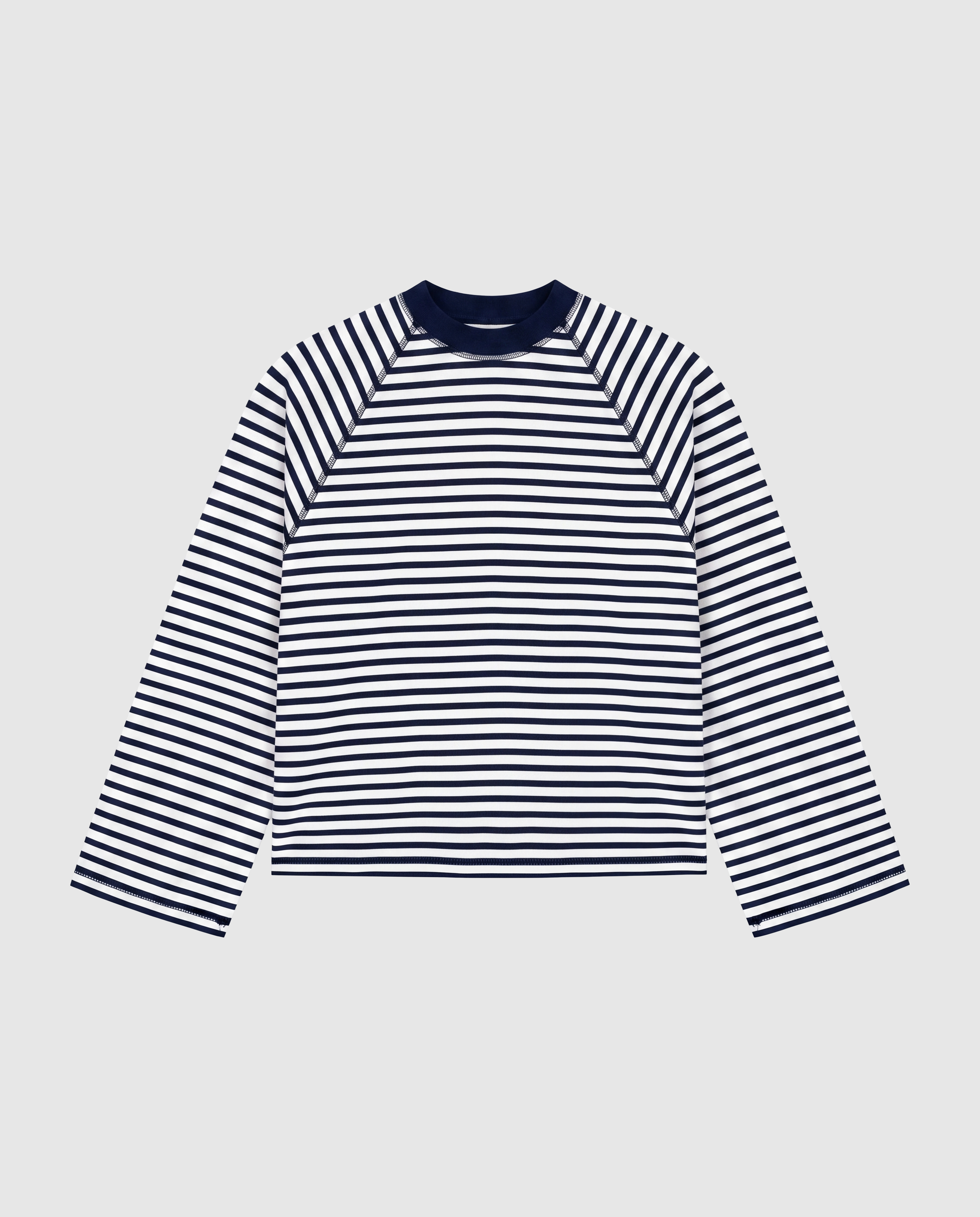 Stripes Longsleeve - Blue Navy
