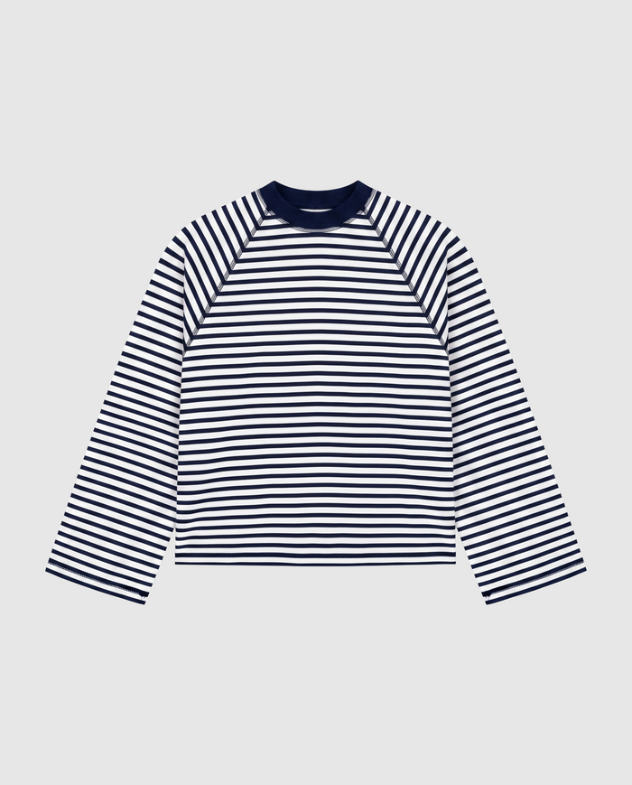 Stripes Longsleeve - Blue Navy