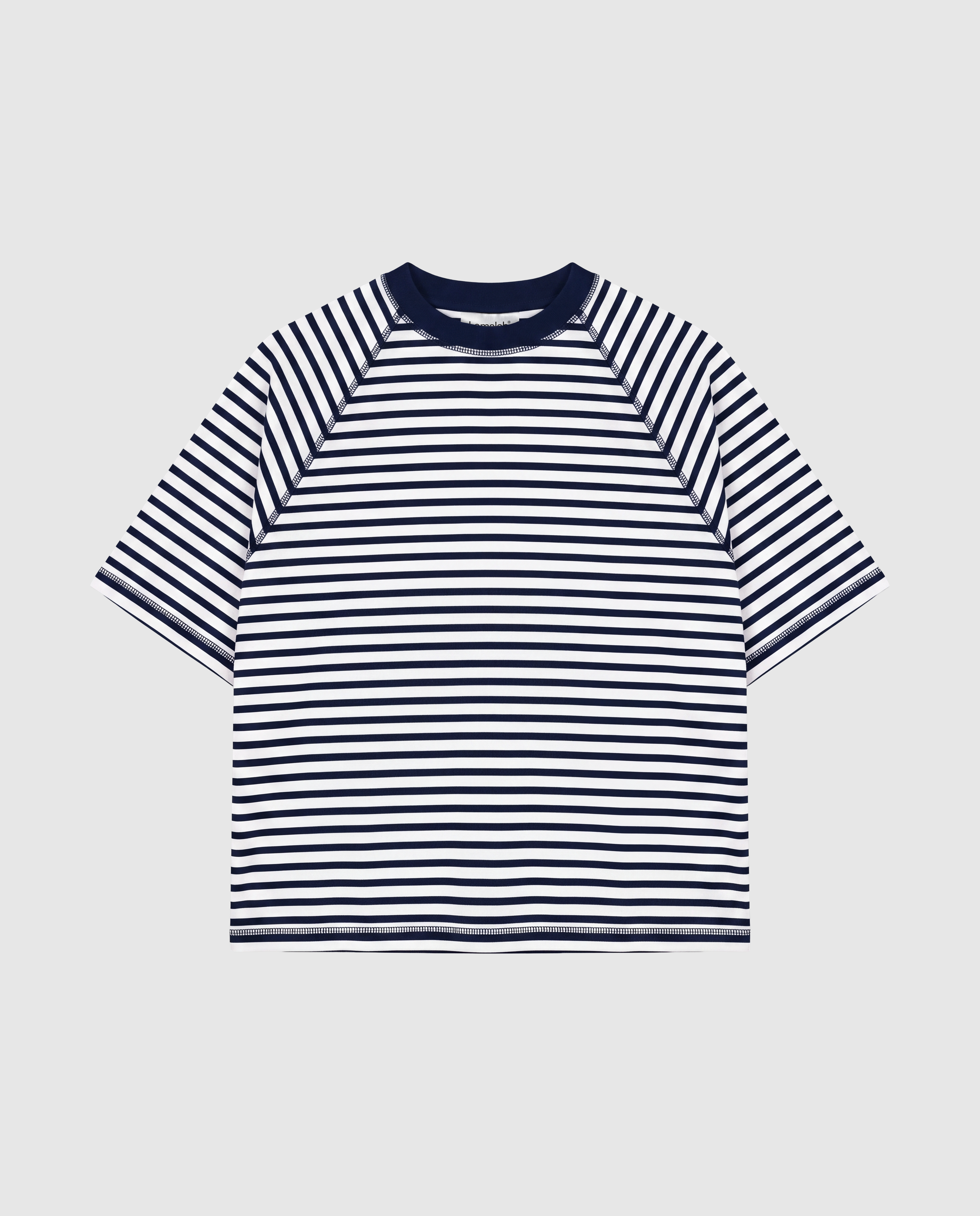 Stripes Tee - Blue Navy