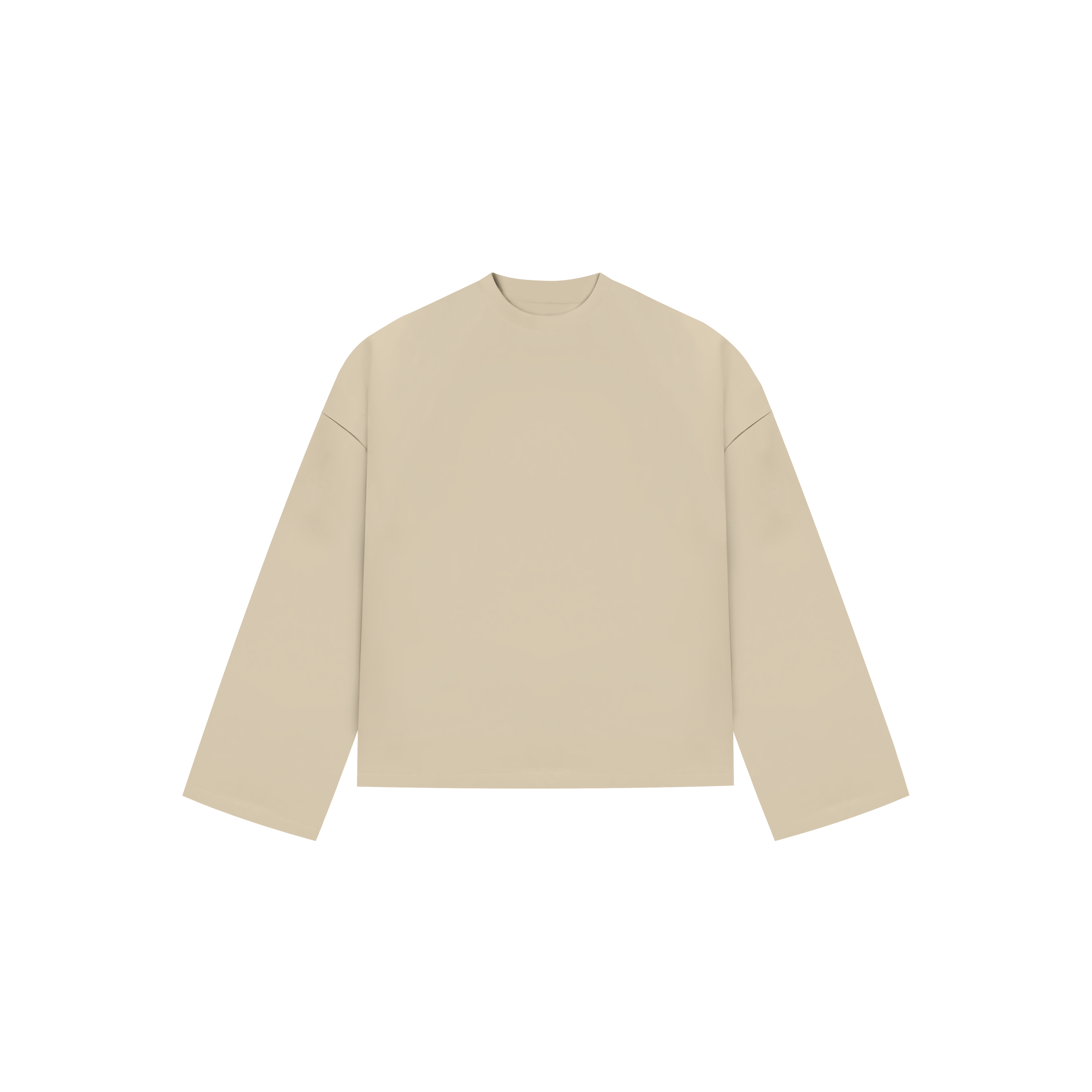 Heavyweight Bright Cream Longsleeve