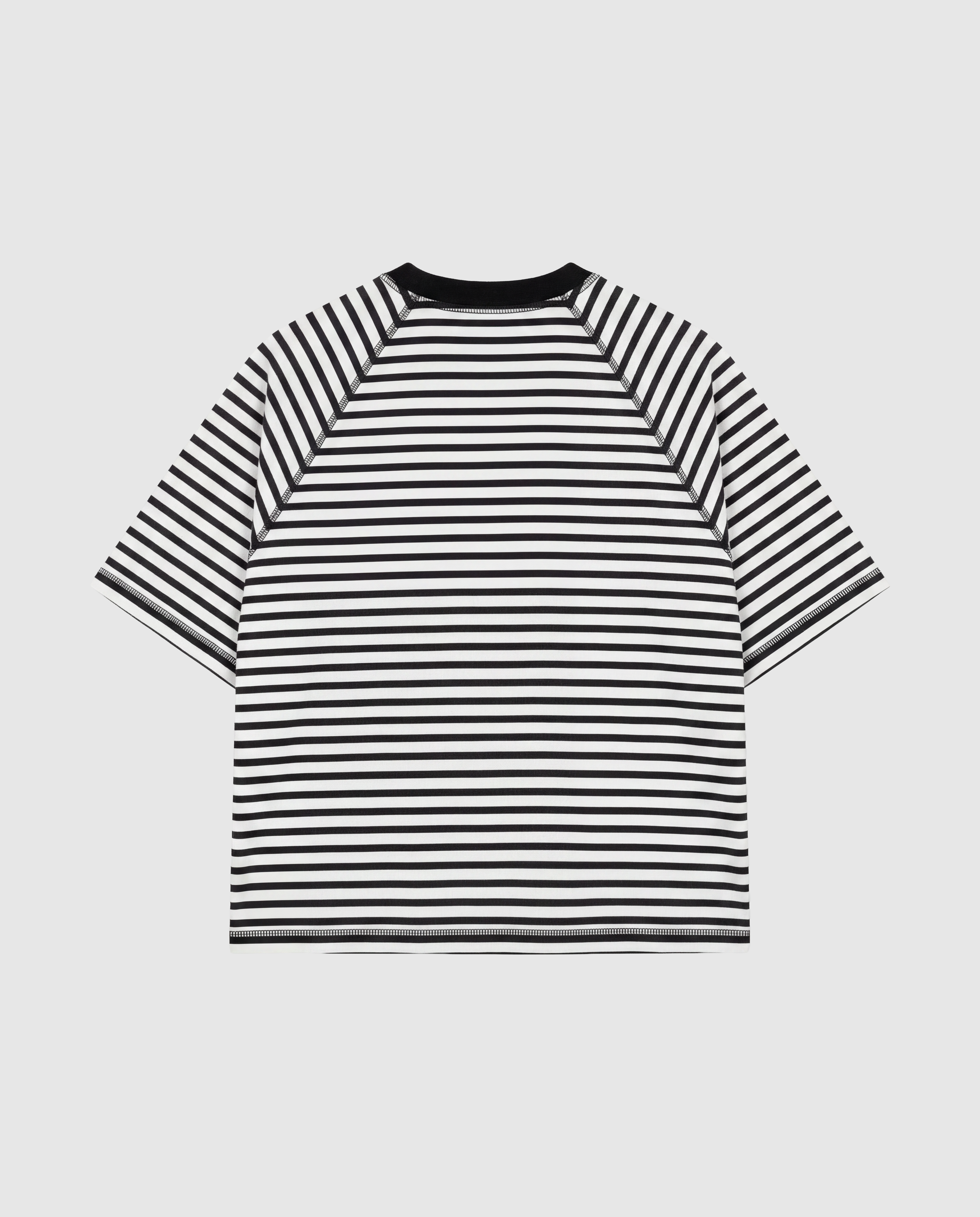 Stripes Tee - Jet Black