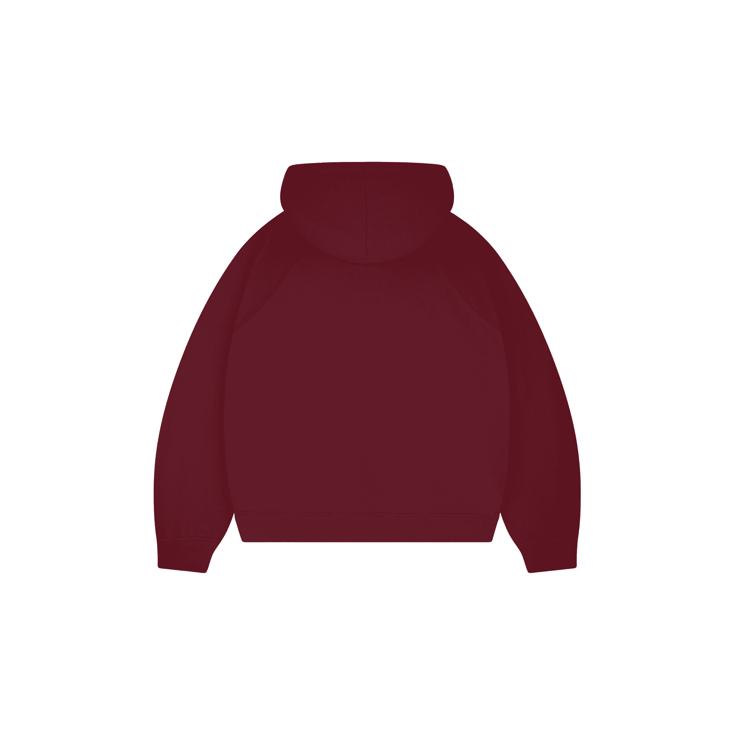 EVERYDAY CHERRY RED ZIP HOODIE