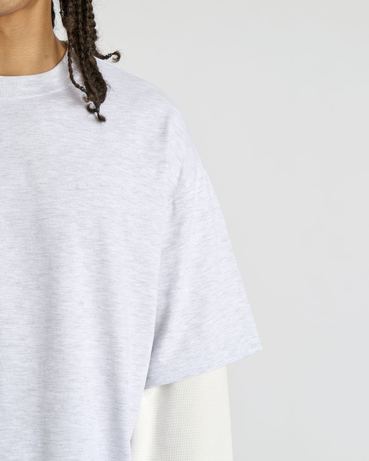 Waffle Off White Double-Sleeve Tee