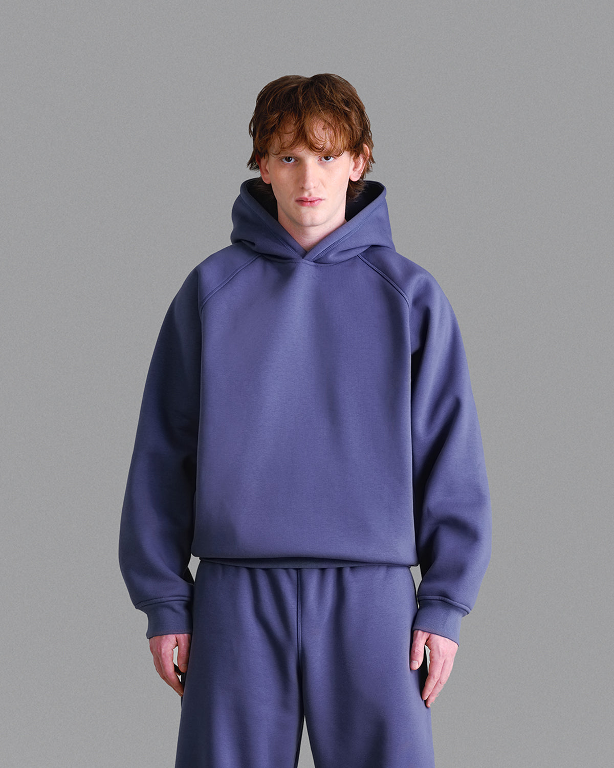 Premium 500gsm Dust Blue Hoodie