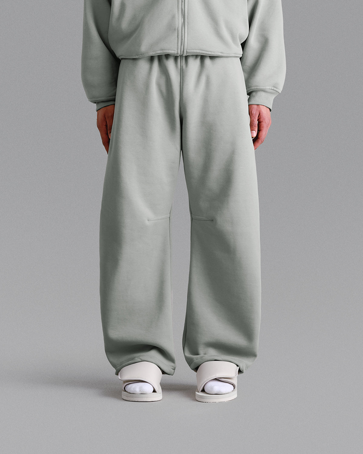 Premium 500gsm Dust Matcha Sweatpants