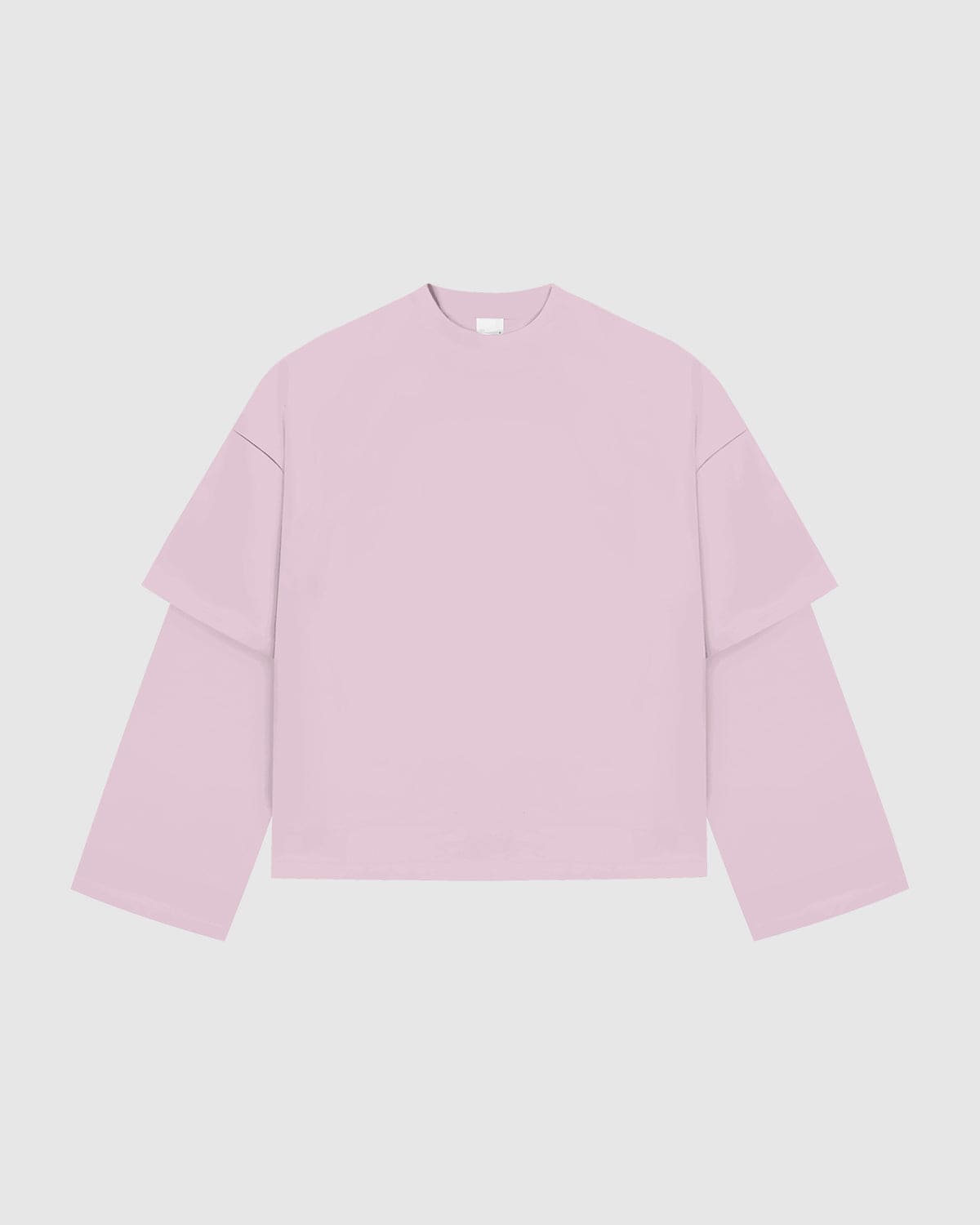Everyday Dust Pink Double-Sleeve Tee