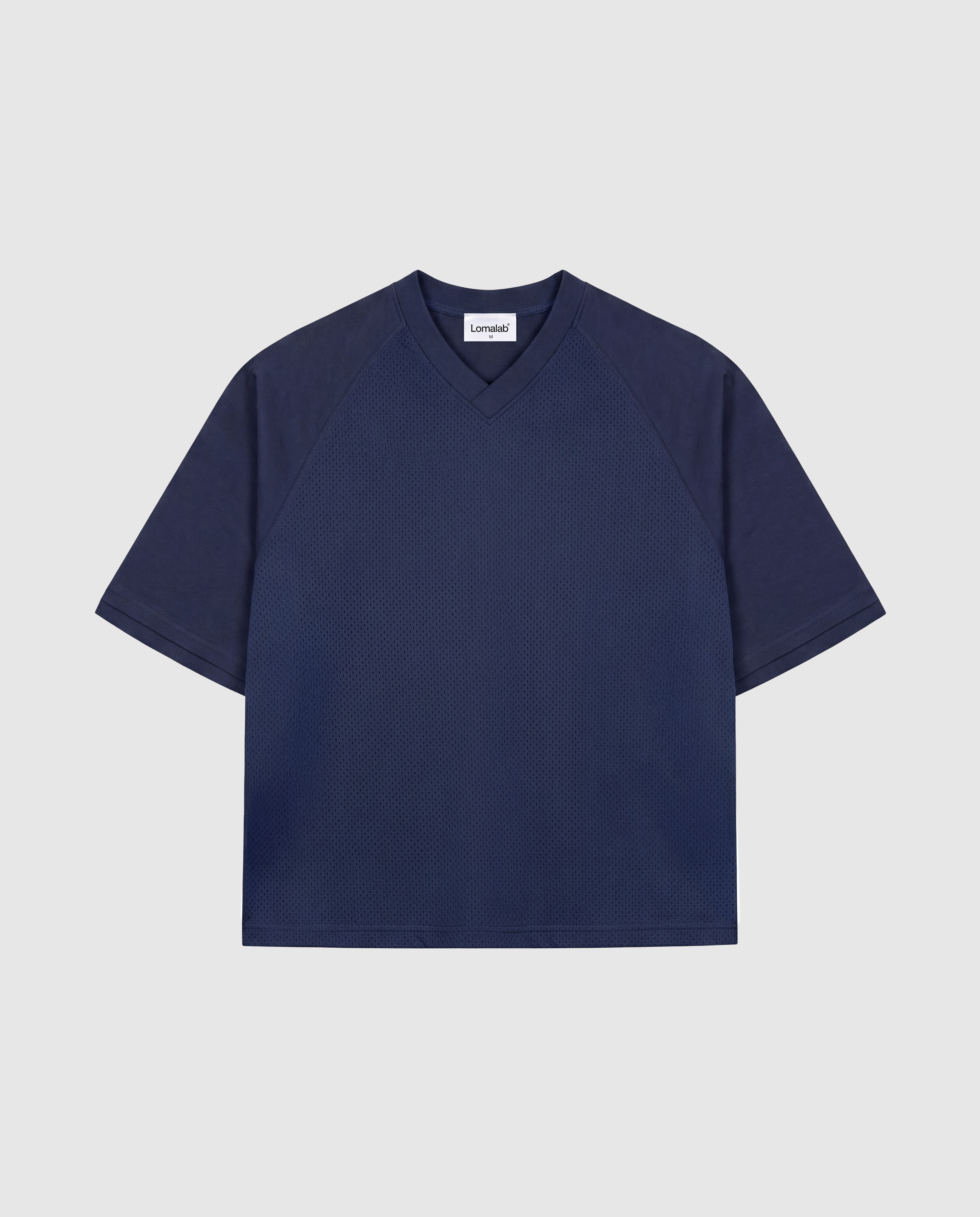 Mesh Tee - Blue Navy