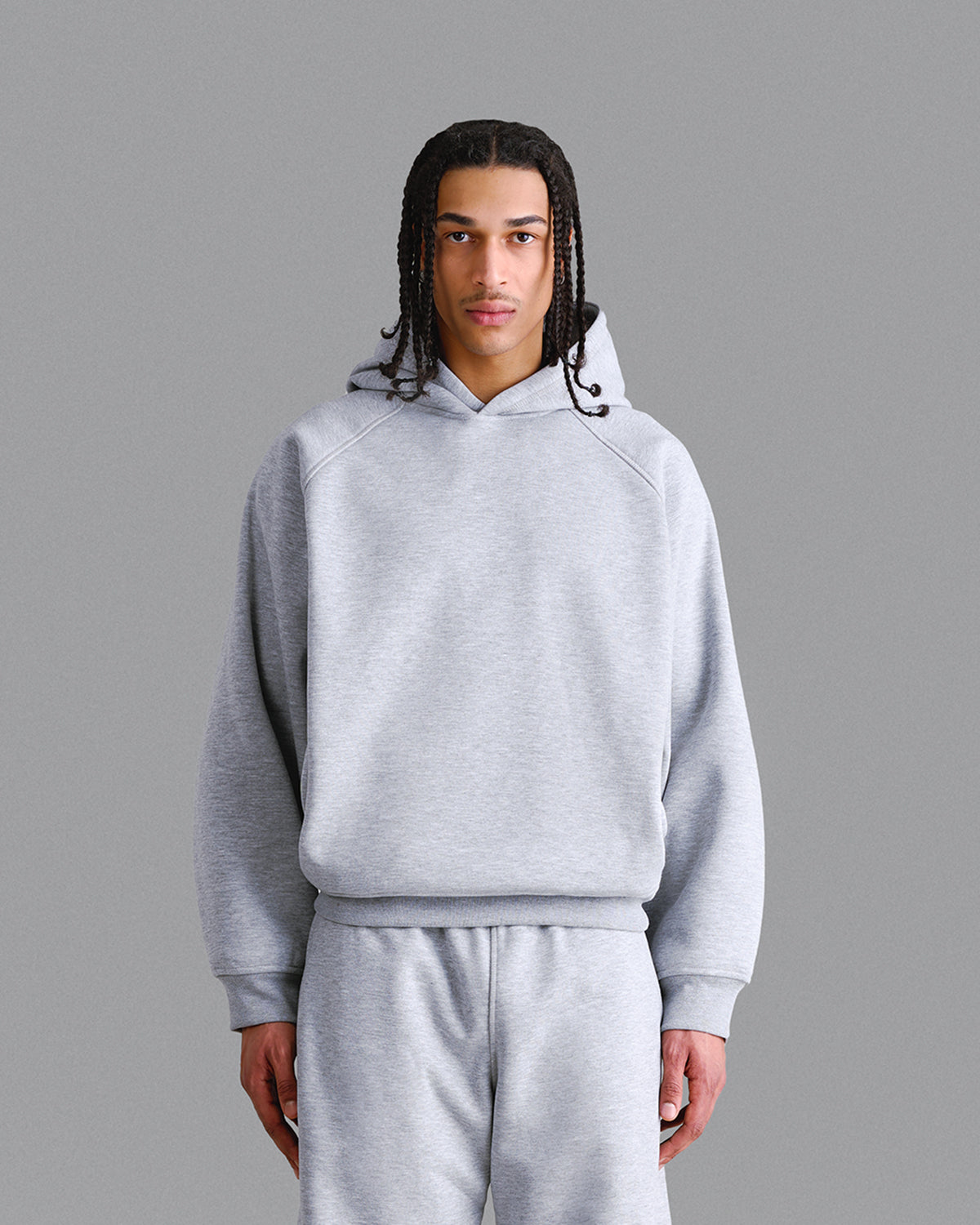 Premium 500gsm Gym Grey Hoodie