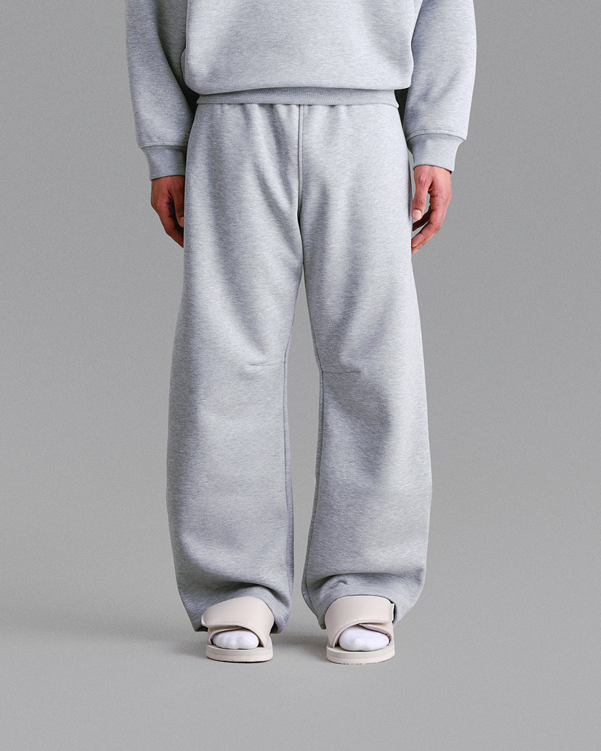 Premium 500gsm Gym Grey Sweatpants