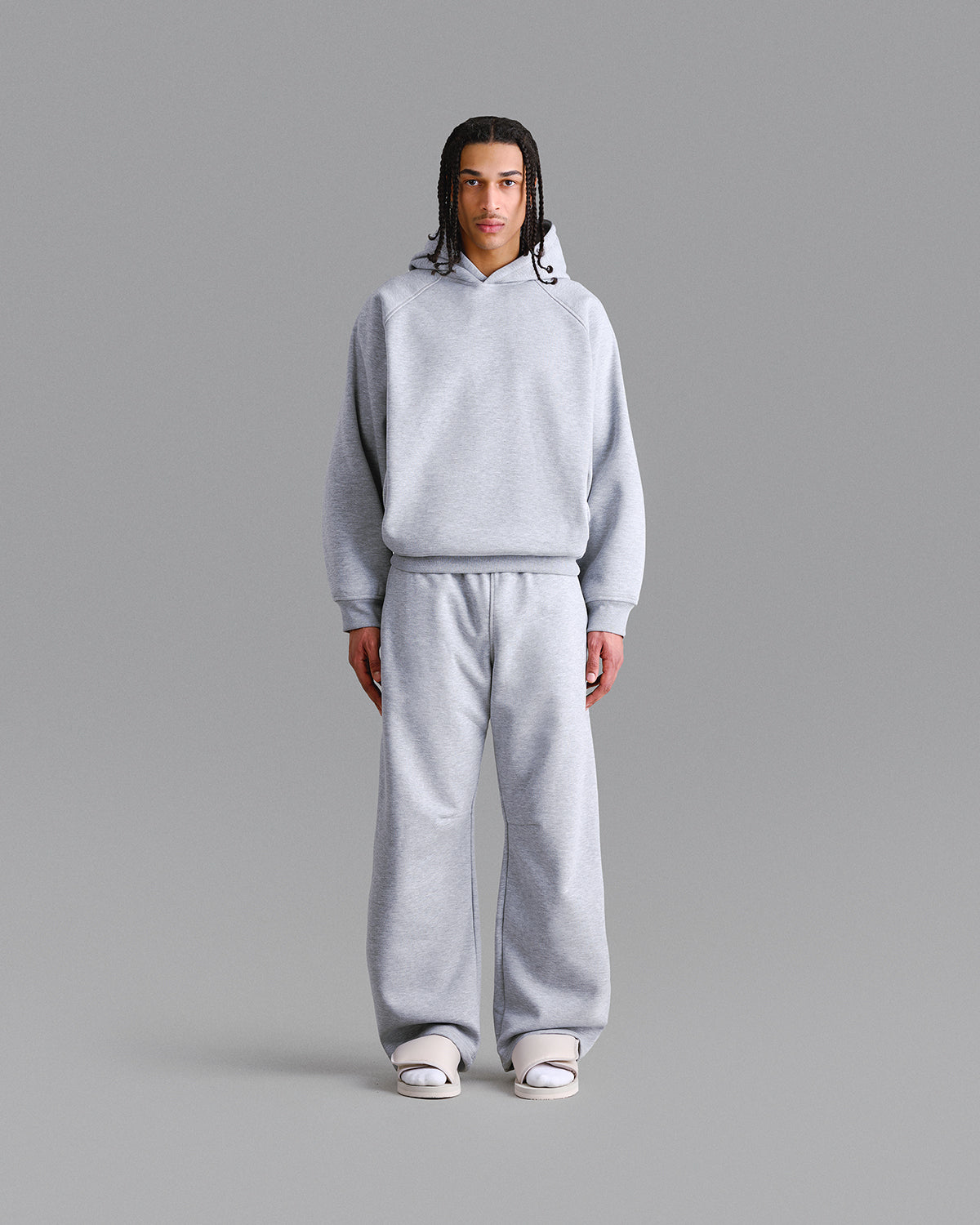 Premium 500gsm Gym Grey Hoodie