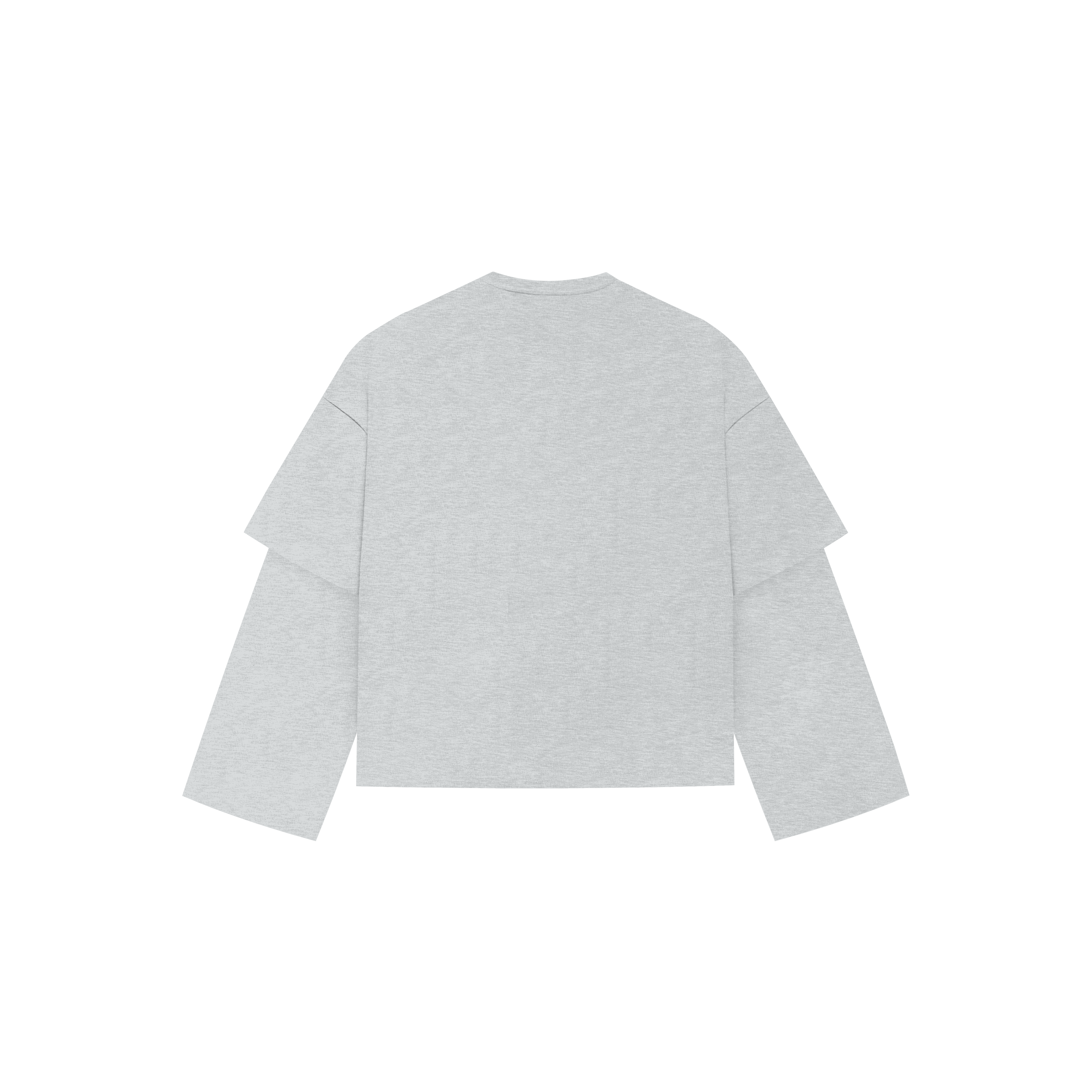 Everyday Gym Grey Double-Sleeve Tee