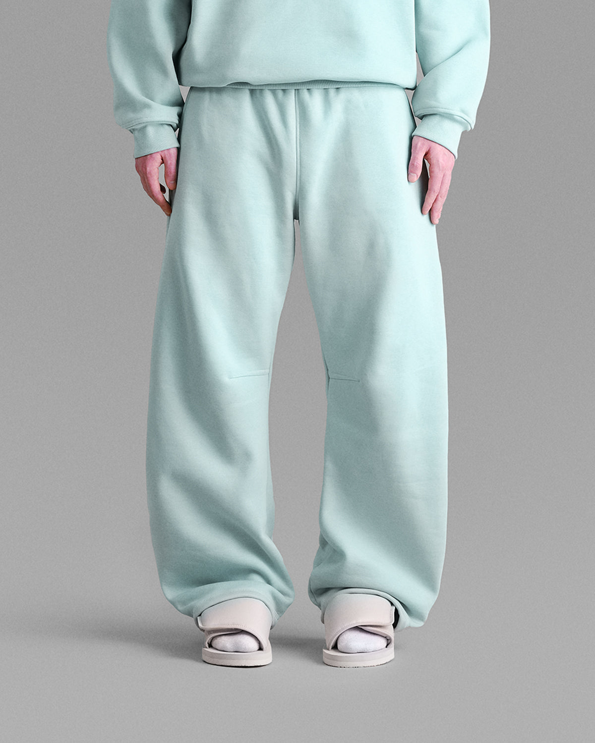 Premium 500gsm Ice Grey Sweatpants