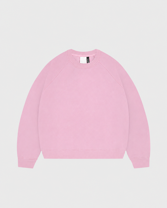 Premium 500gsm Baby Pink Crewneck