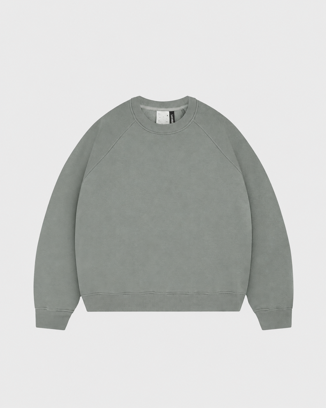 Premium 500gsm Dust Matcha Crewneck