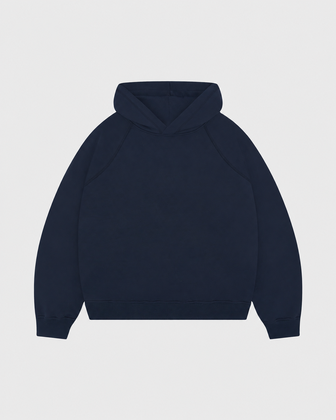 Premium 500gsm Navy Blue Hoodie