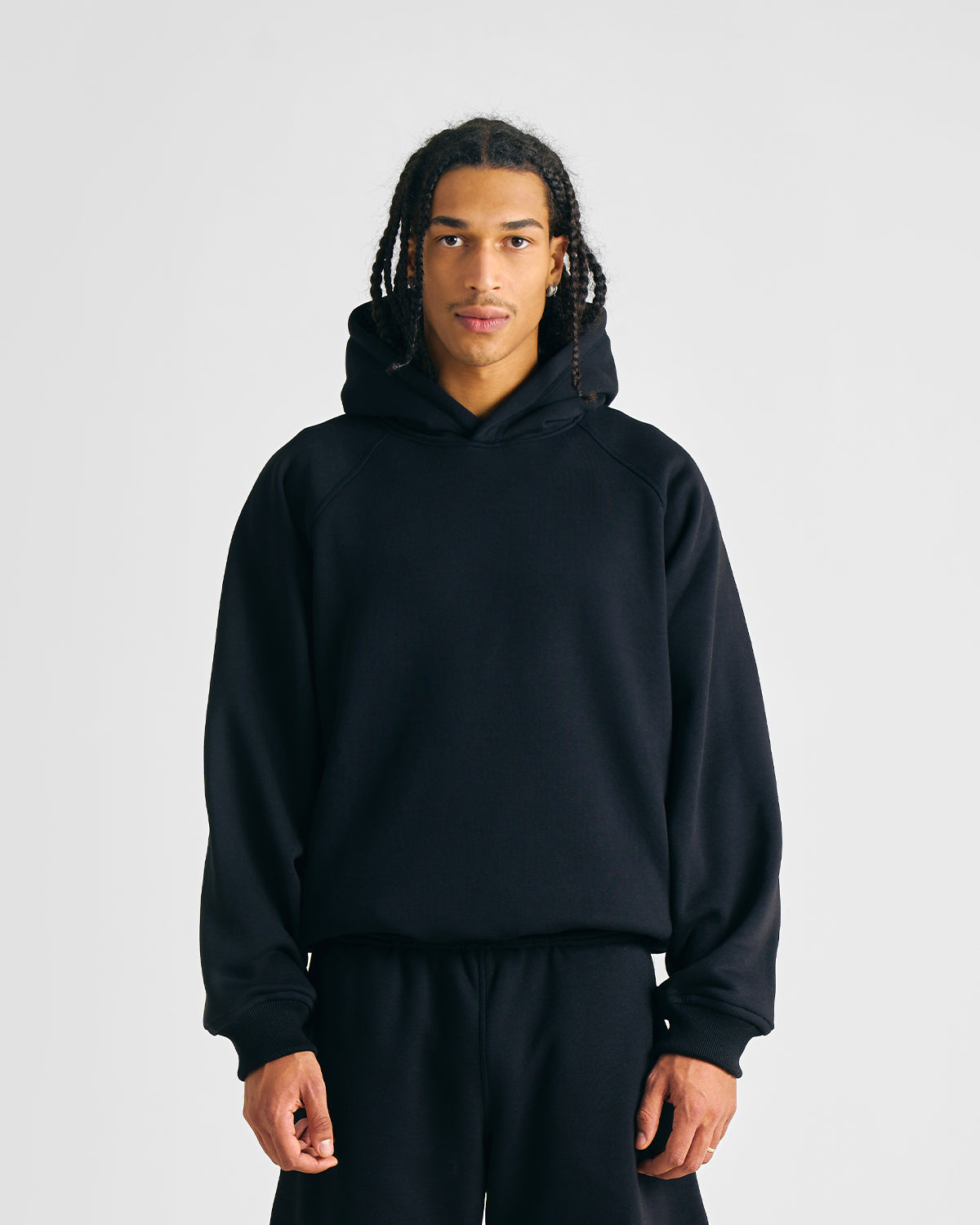 EVERYDAY JET BLACK HOODIE