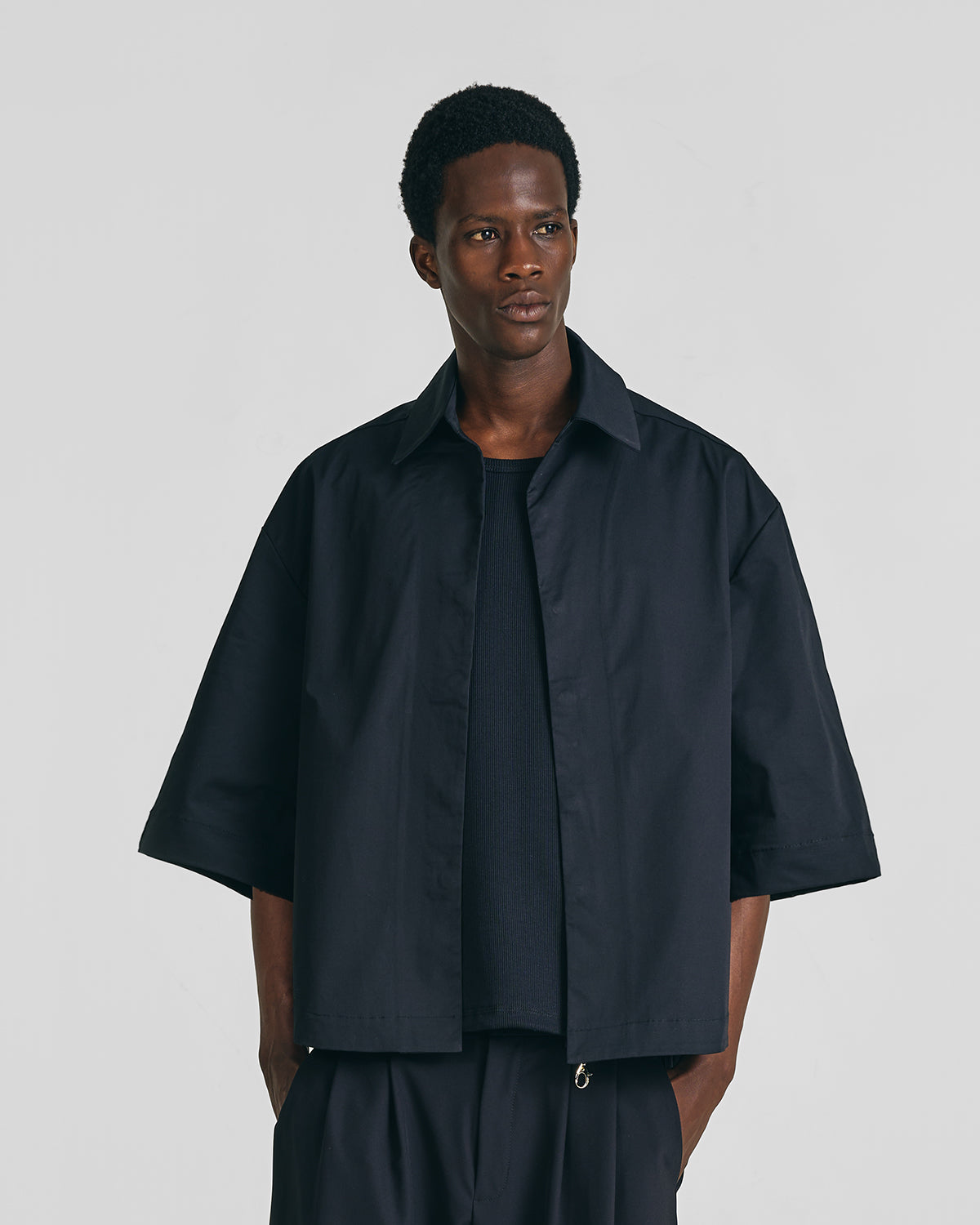 Jet Black Everyday Seamless Shirt