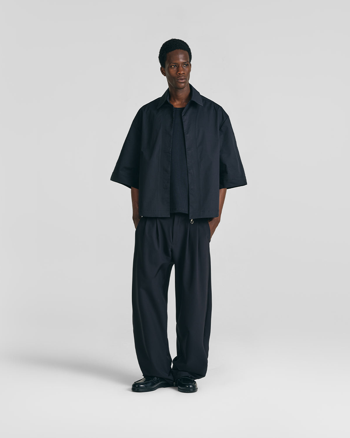 Jet Black Everyday Seamless Shirt