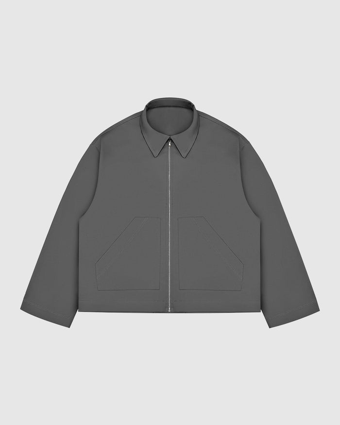 Work Jacket Lead Grey