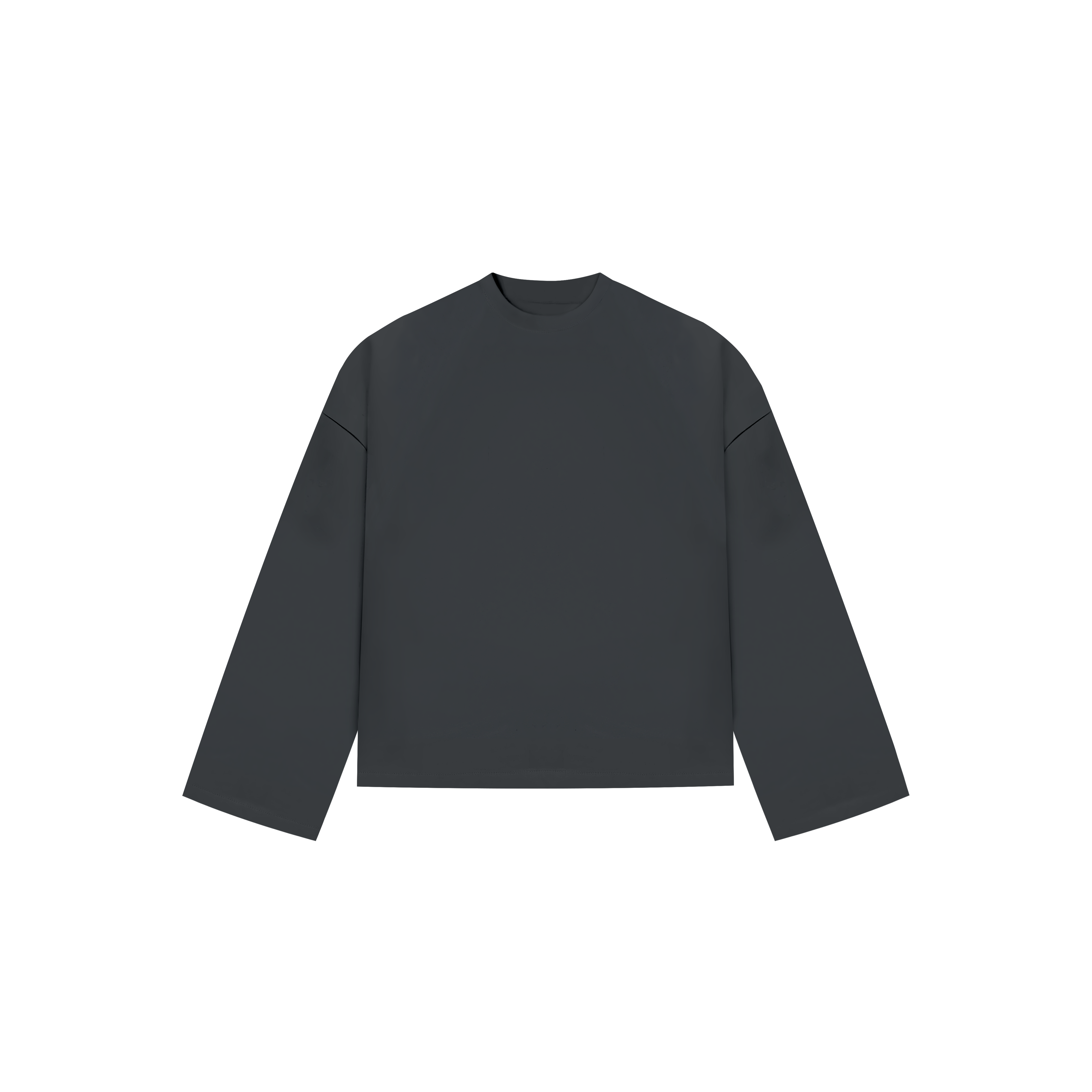 Heavyweight Lead Grey Longsleeve