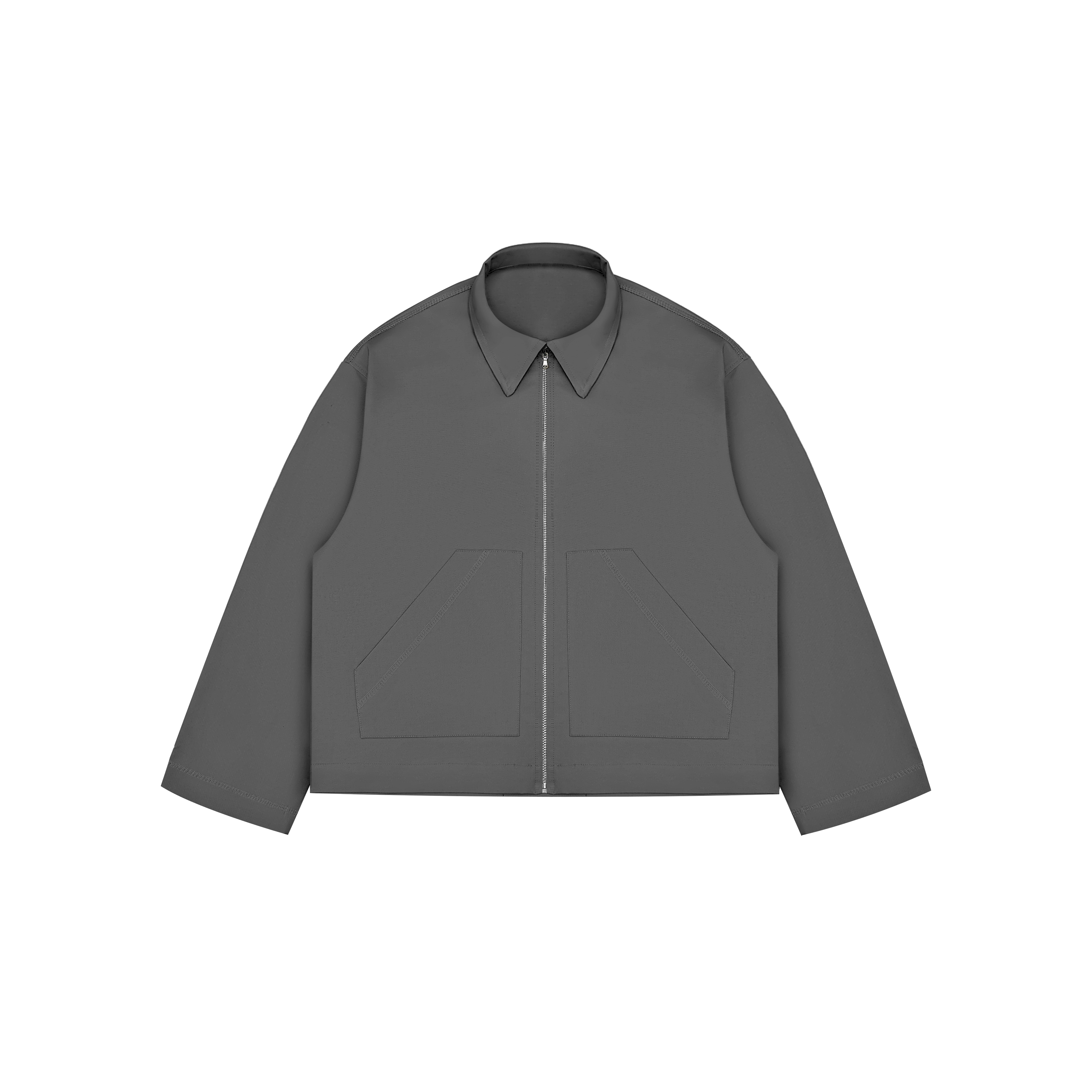 Work Jacket Lead Grey