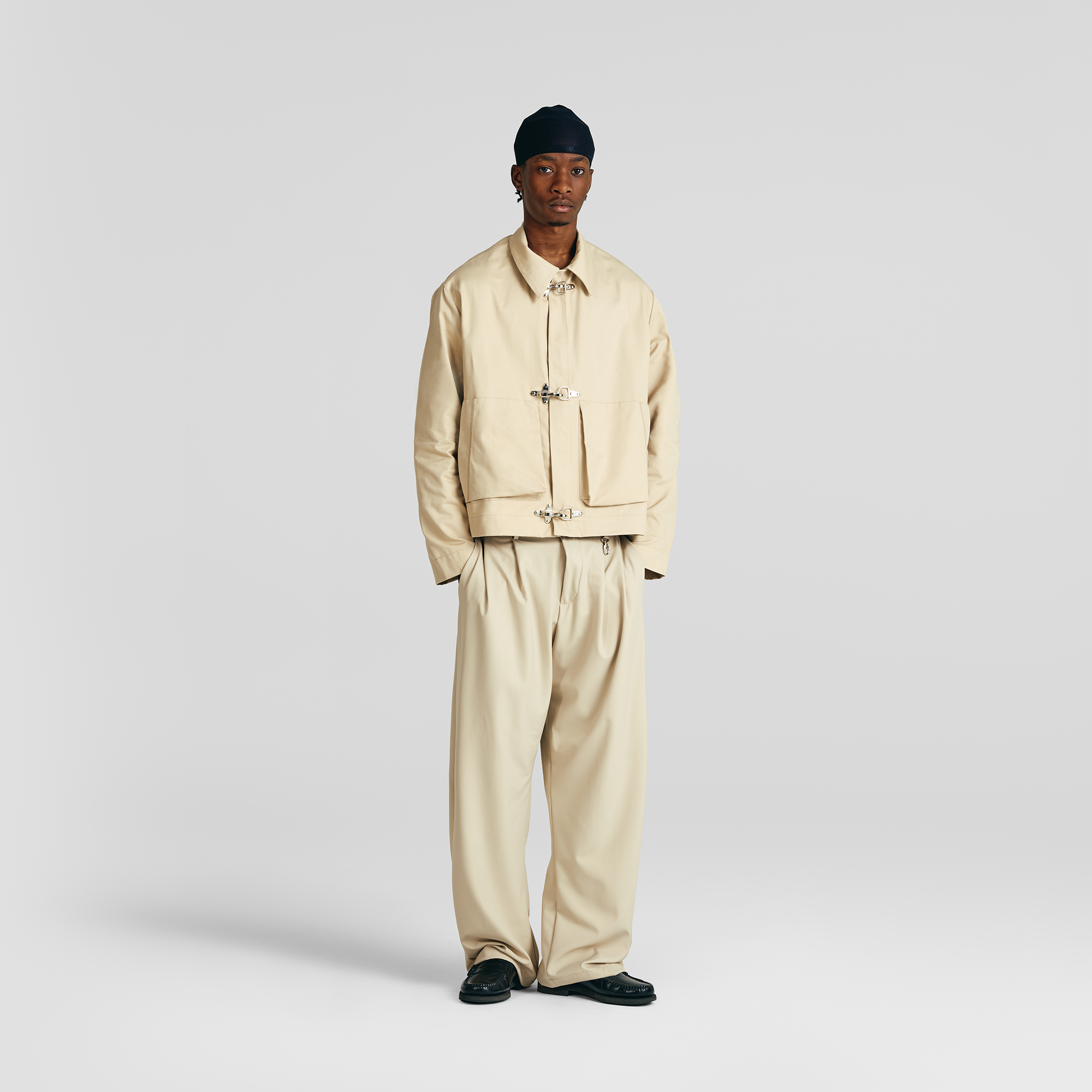 Sand Dust Clasp Work Jacket