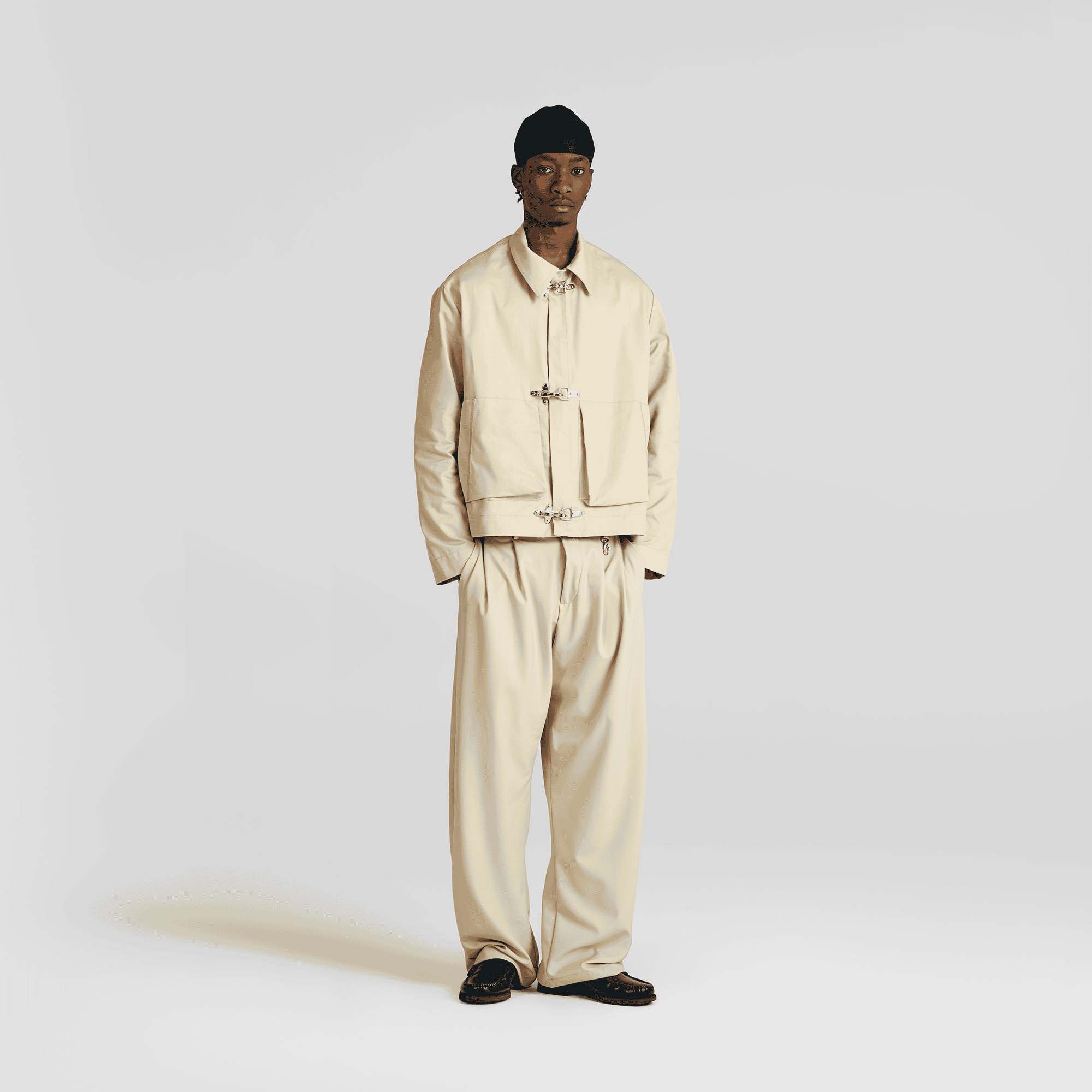 Sand Dust Clasp Work Jacket