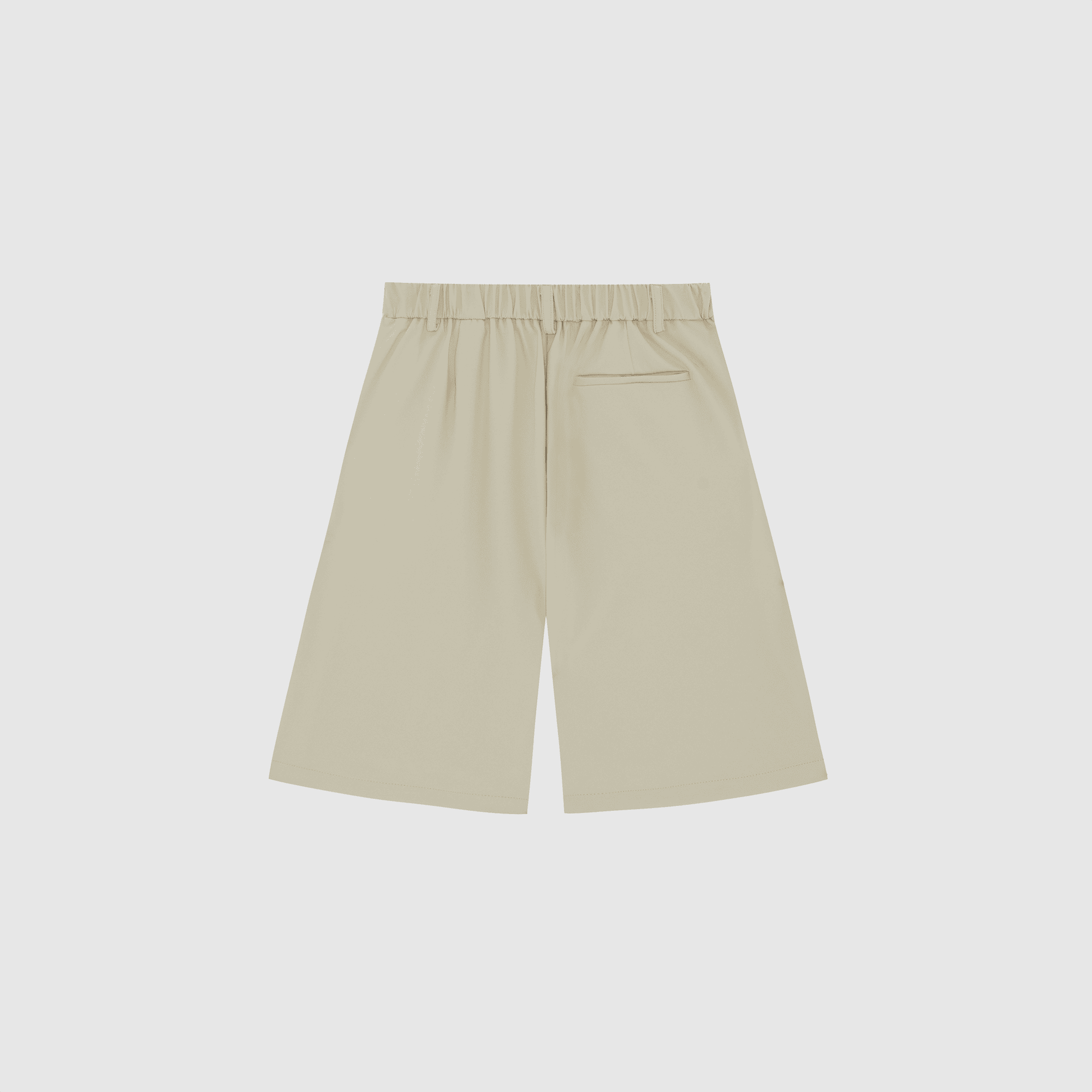 Pure Sand Everyday Pleated Jorts