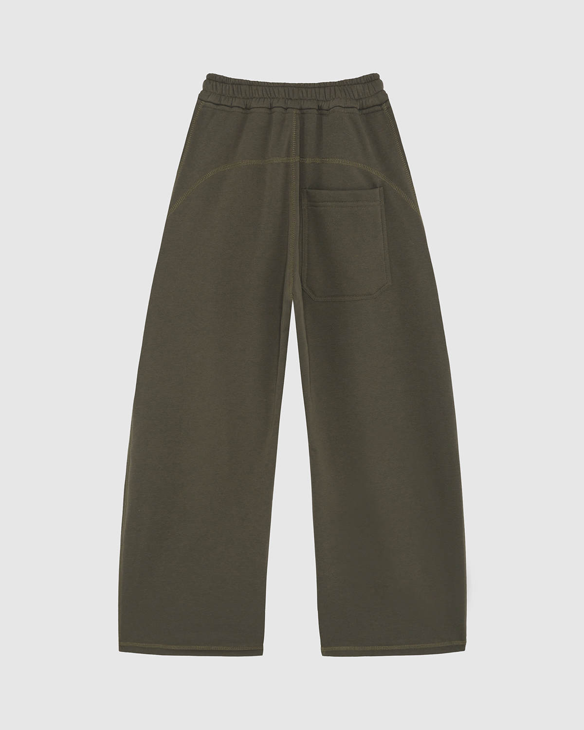 Premium 500gsm Military Green Sweatpants