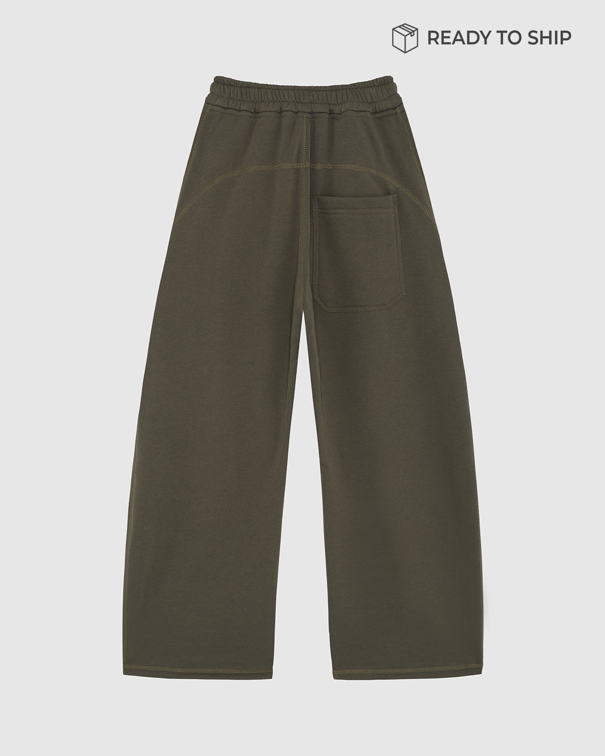 Premium 500gsm Military Green Sweatpants