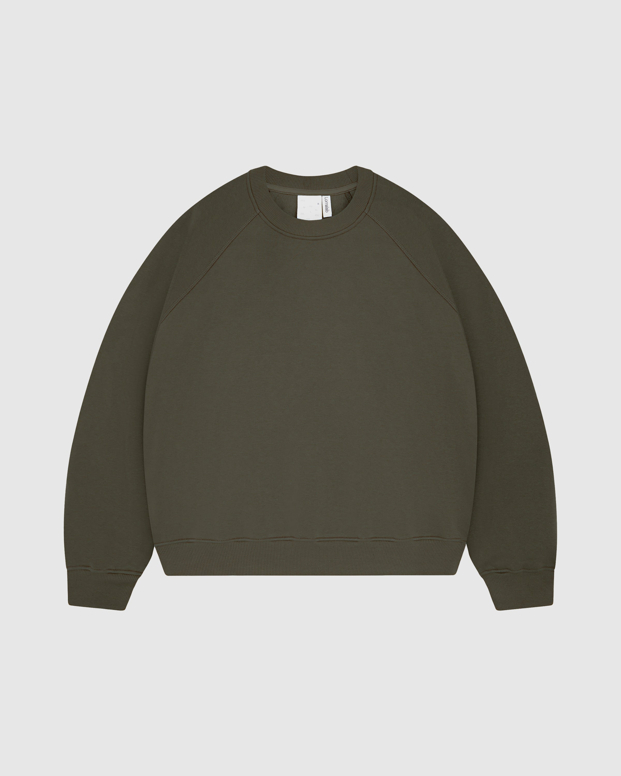 EVERYDAY MILITARY GREEN CREWNECK