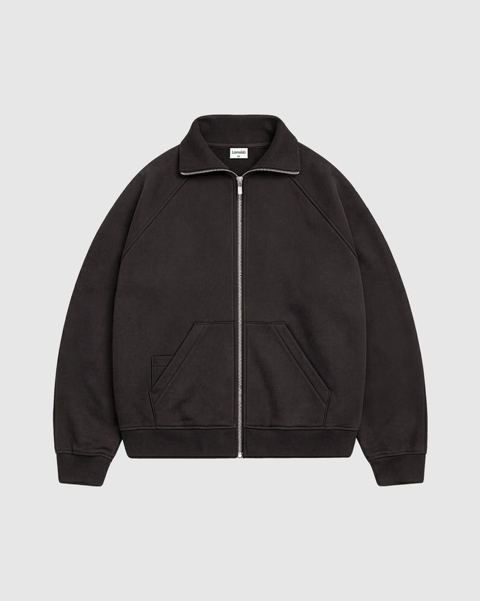 EVERYDAY MOCHA BROWN FULL ZIP HOODIE
