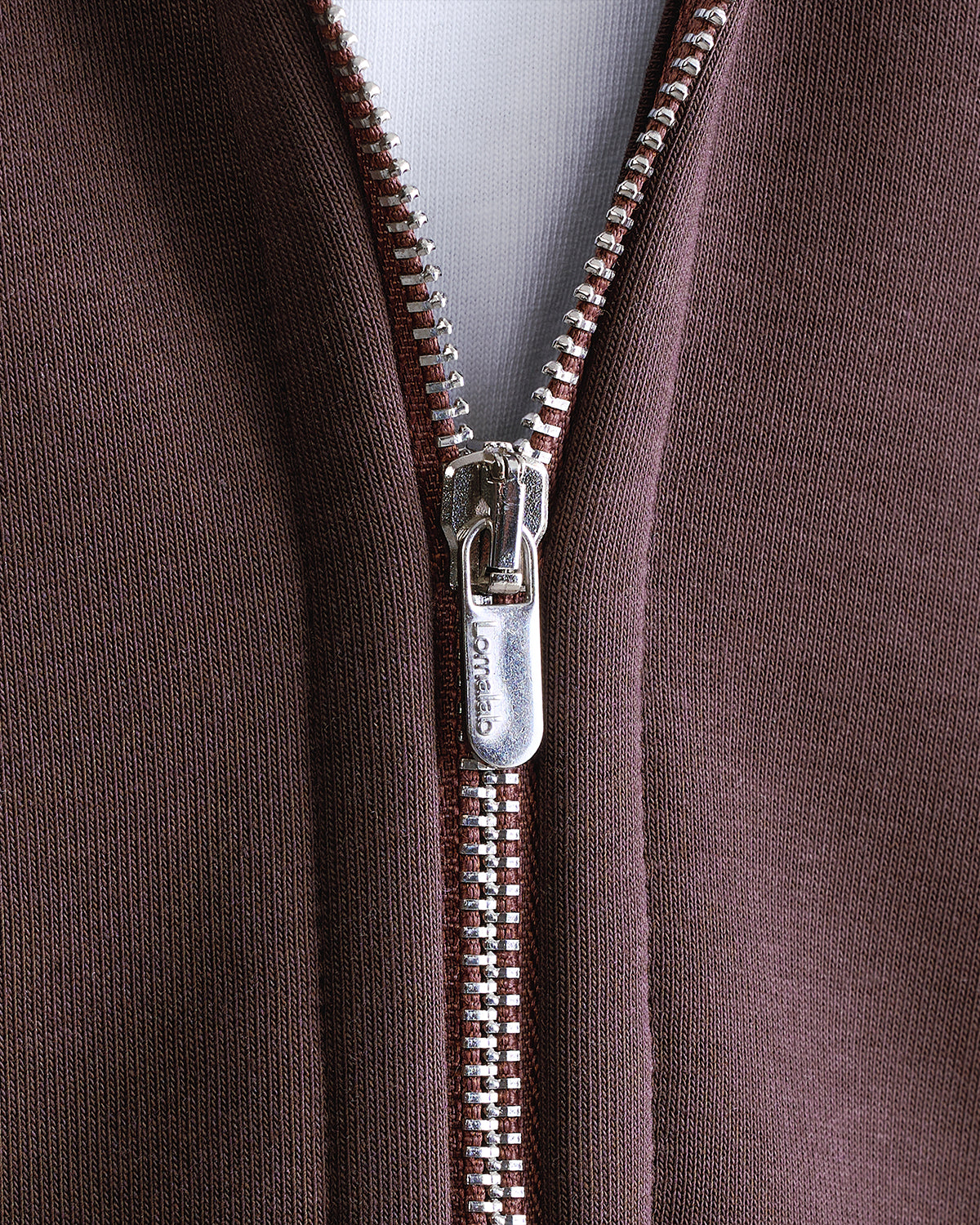 Premium 500gsm Mocha Brown Zip Hoodie