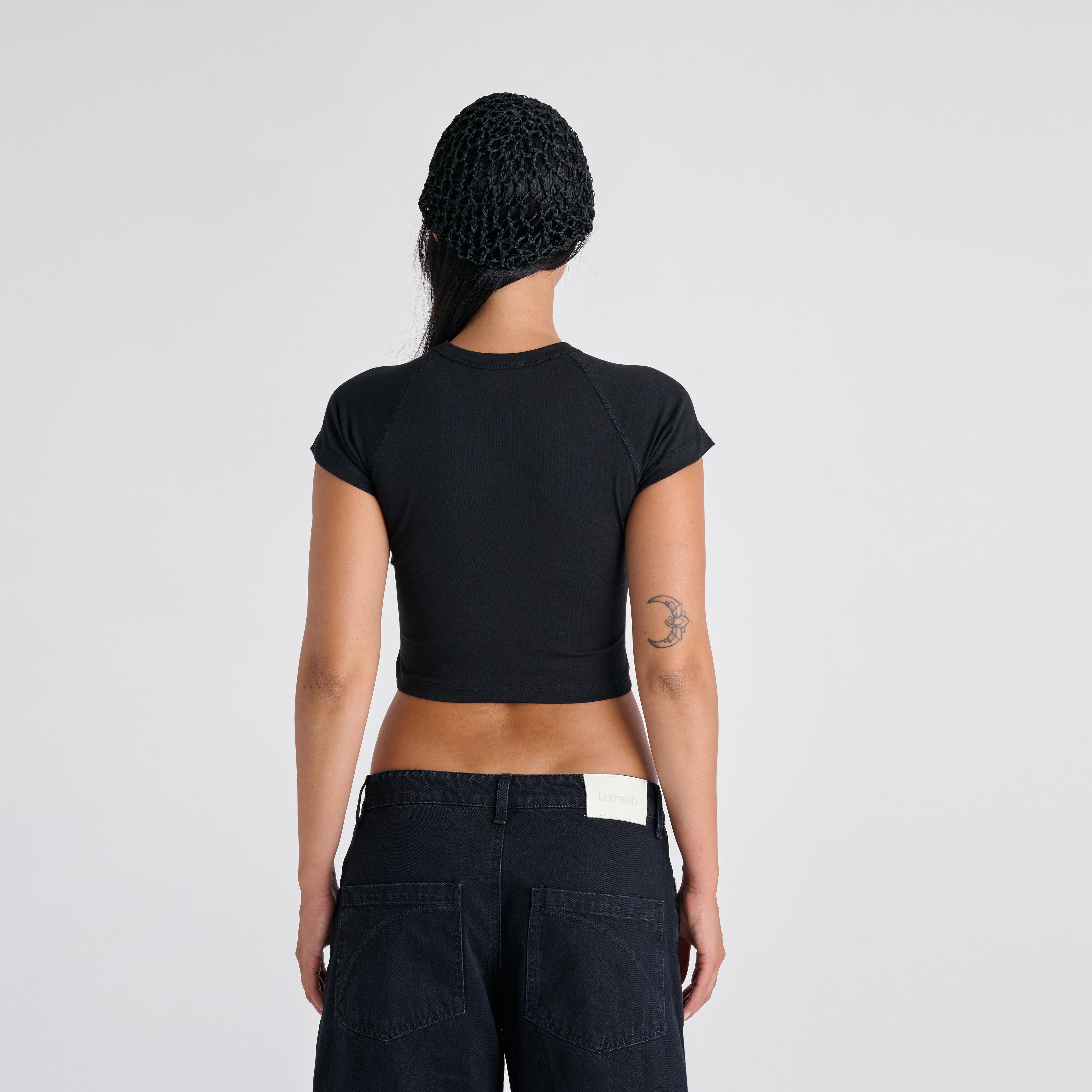 Baby Tee - Jet Black