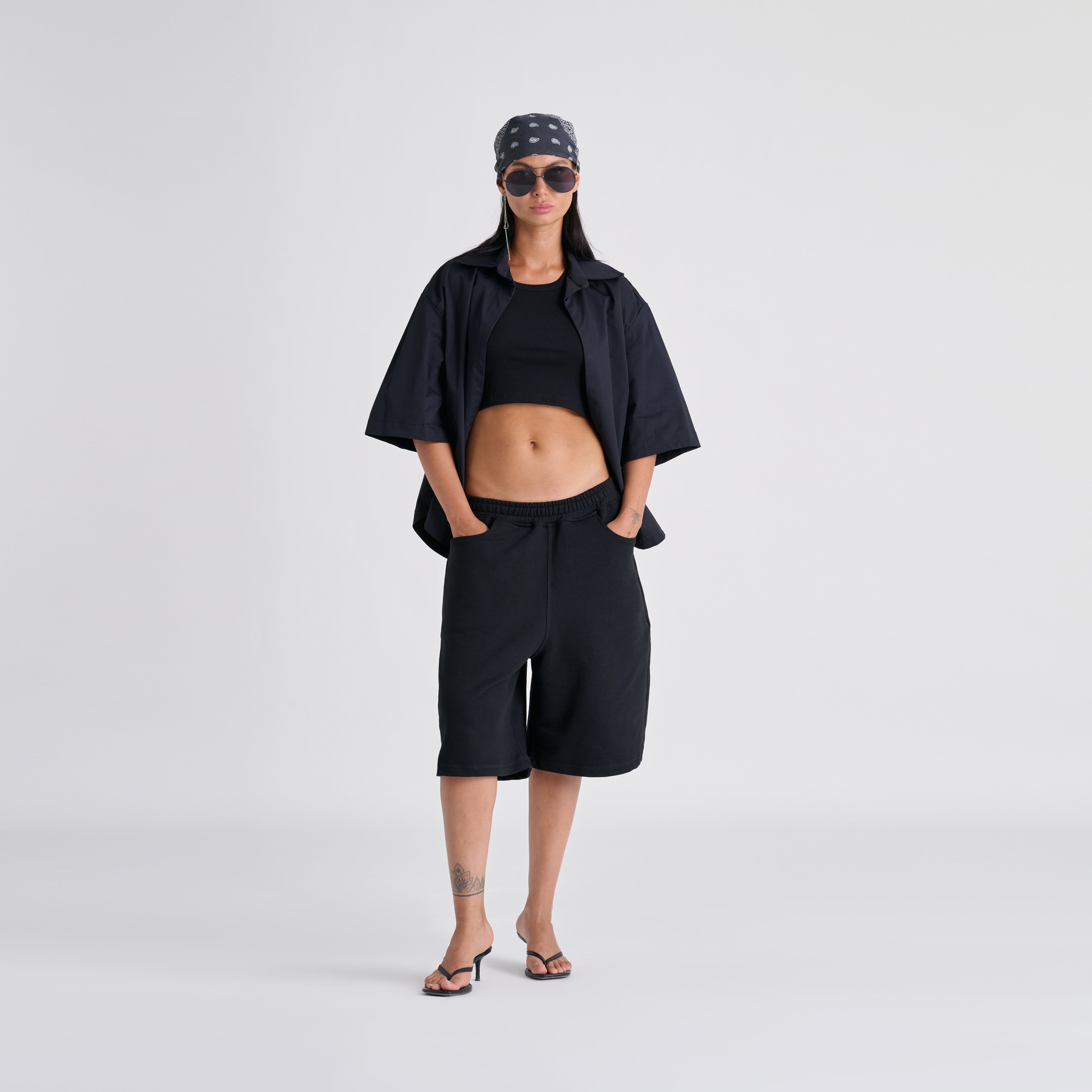 Everyday Cozy Shorts - Jet Black