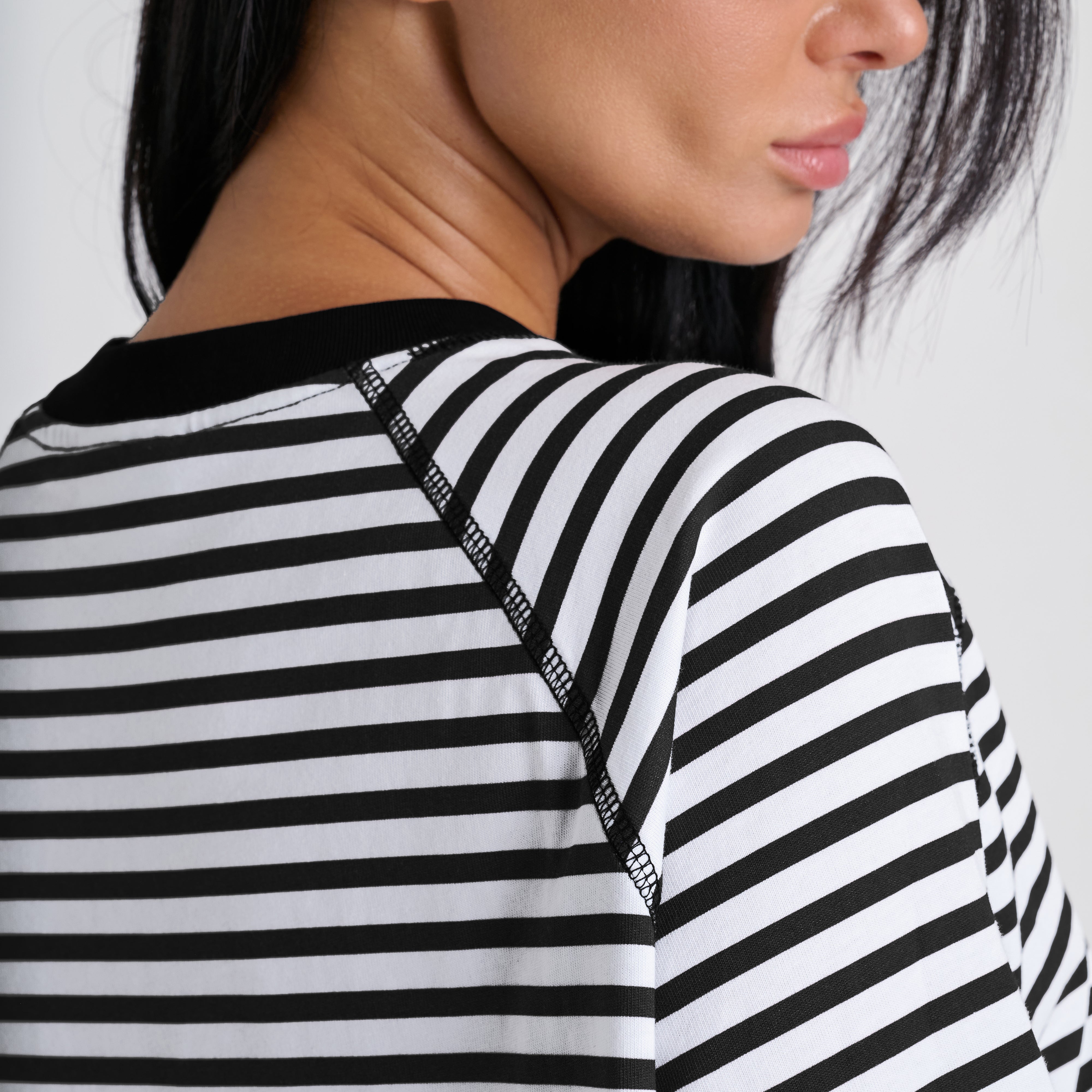 Stripes Longsleeve - Jet Black