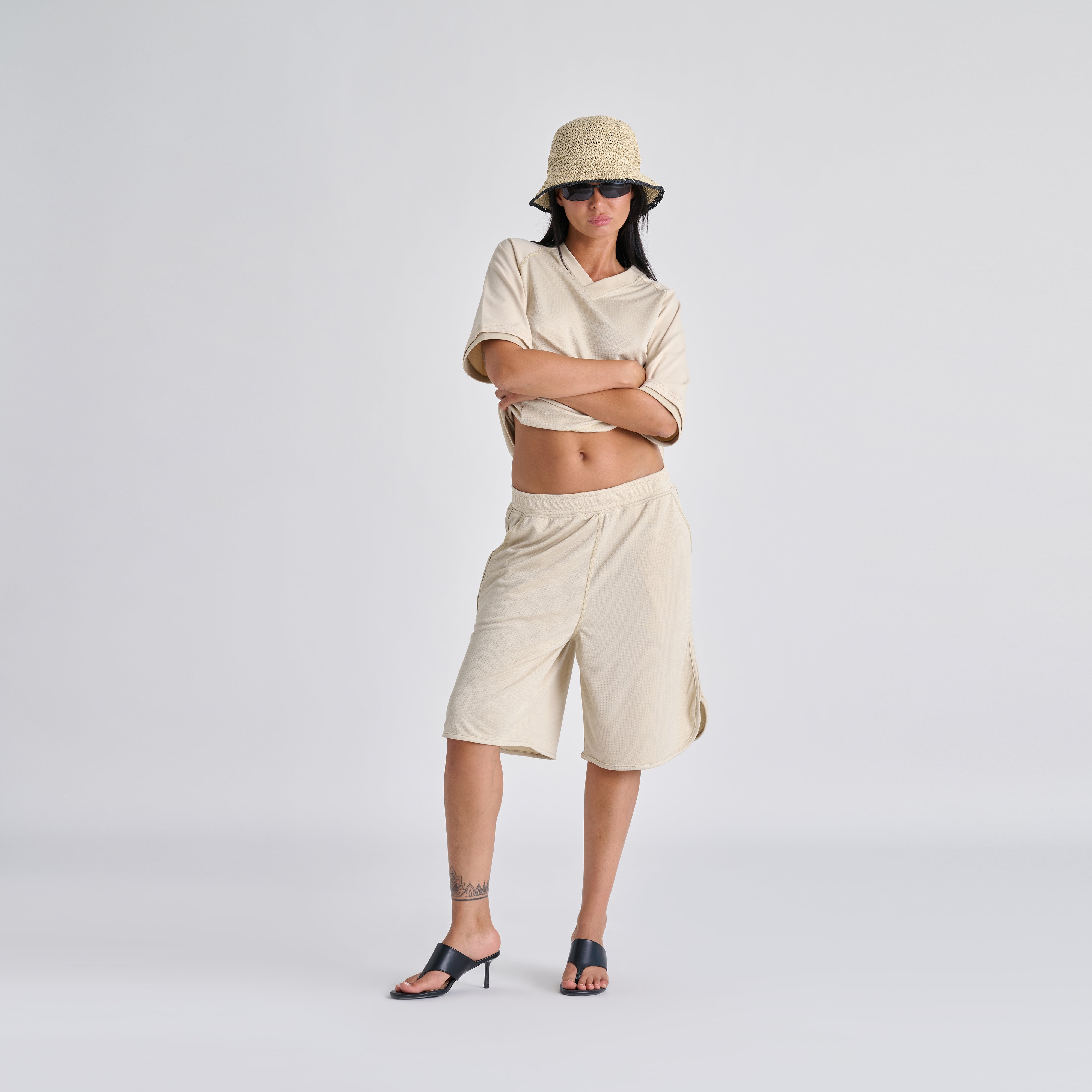 Mesh Shorts - Soft Sand