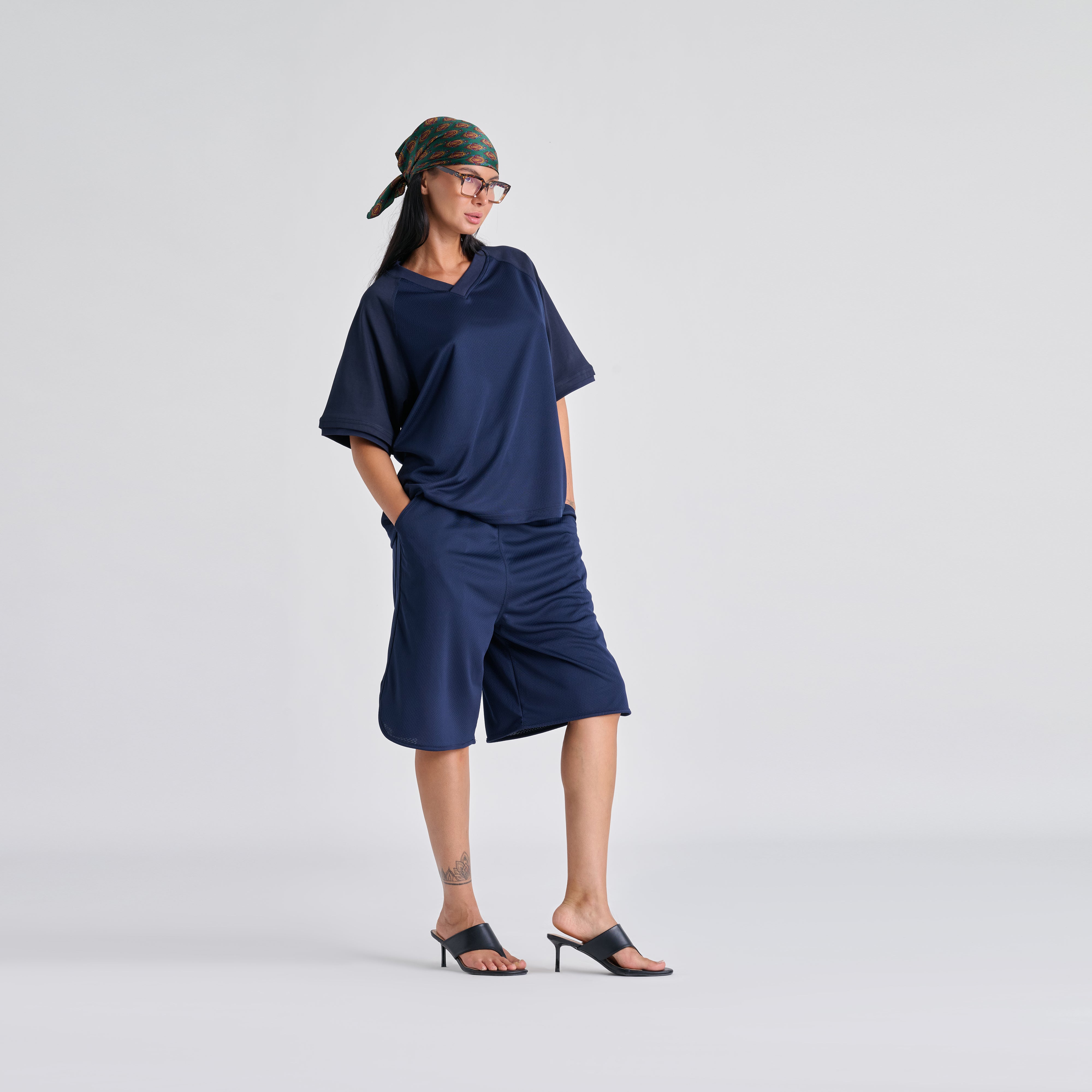 Mesh Shorts - Blue Navy