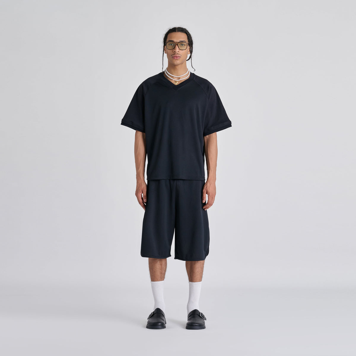 Mesh Shorts - Jet Black