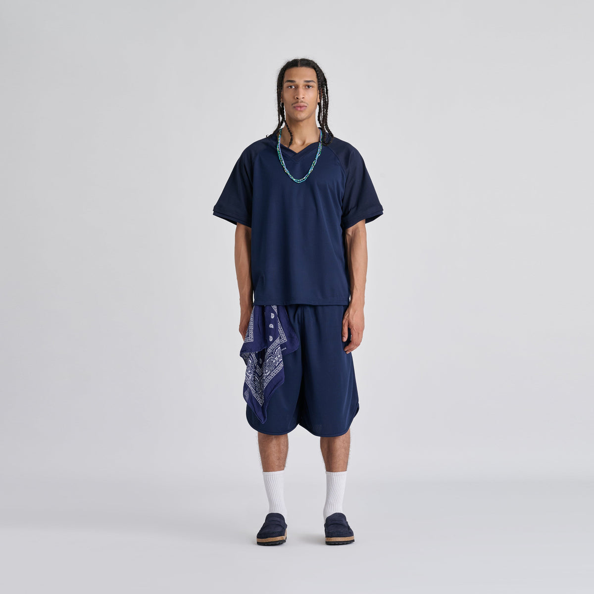 Mesh Shorts - Blue Navy